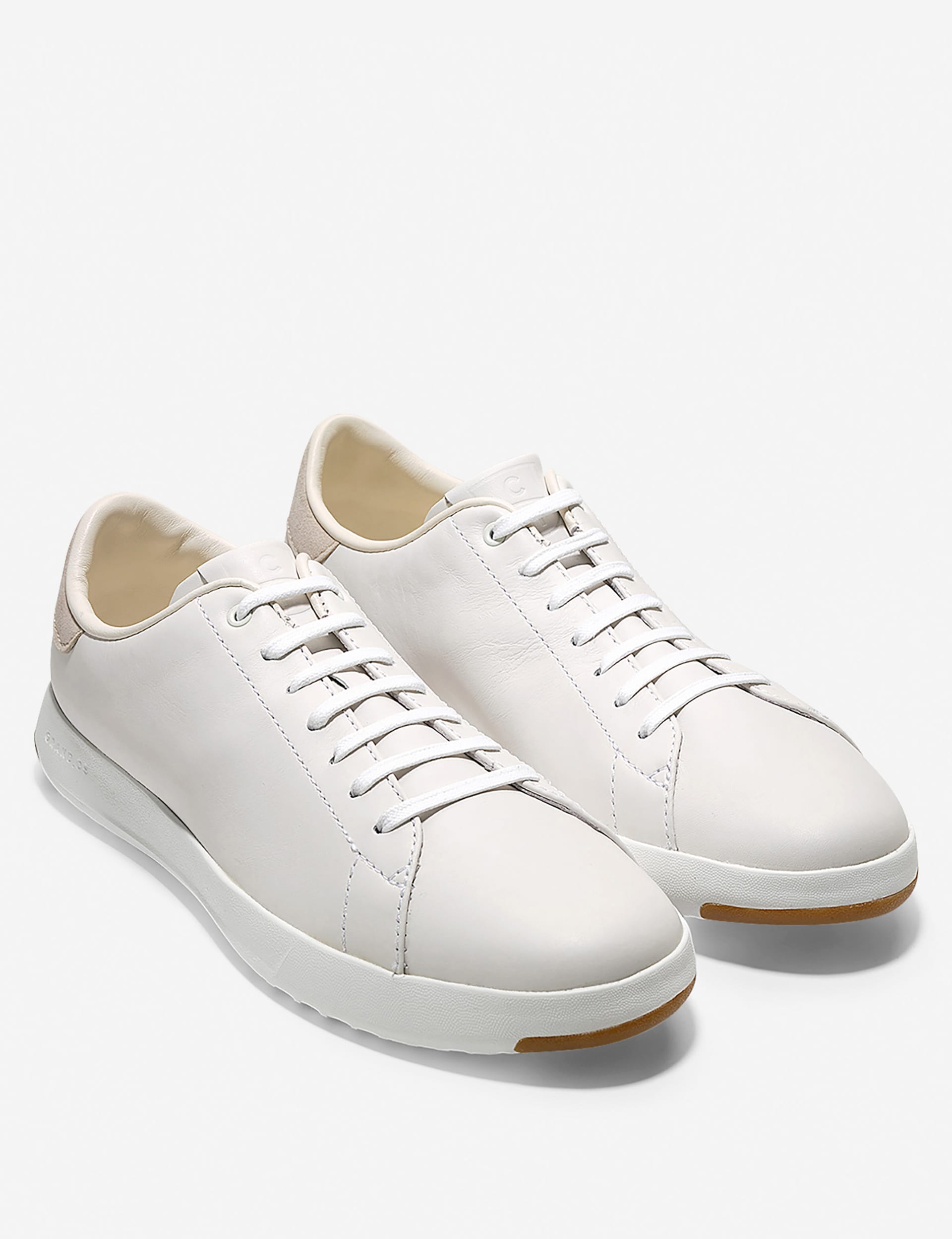 Grandpro Leather Lace Up Trainers