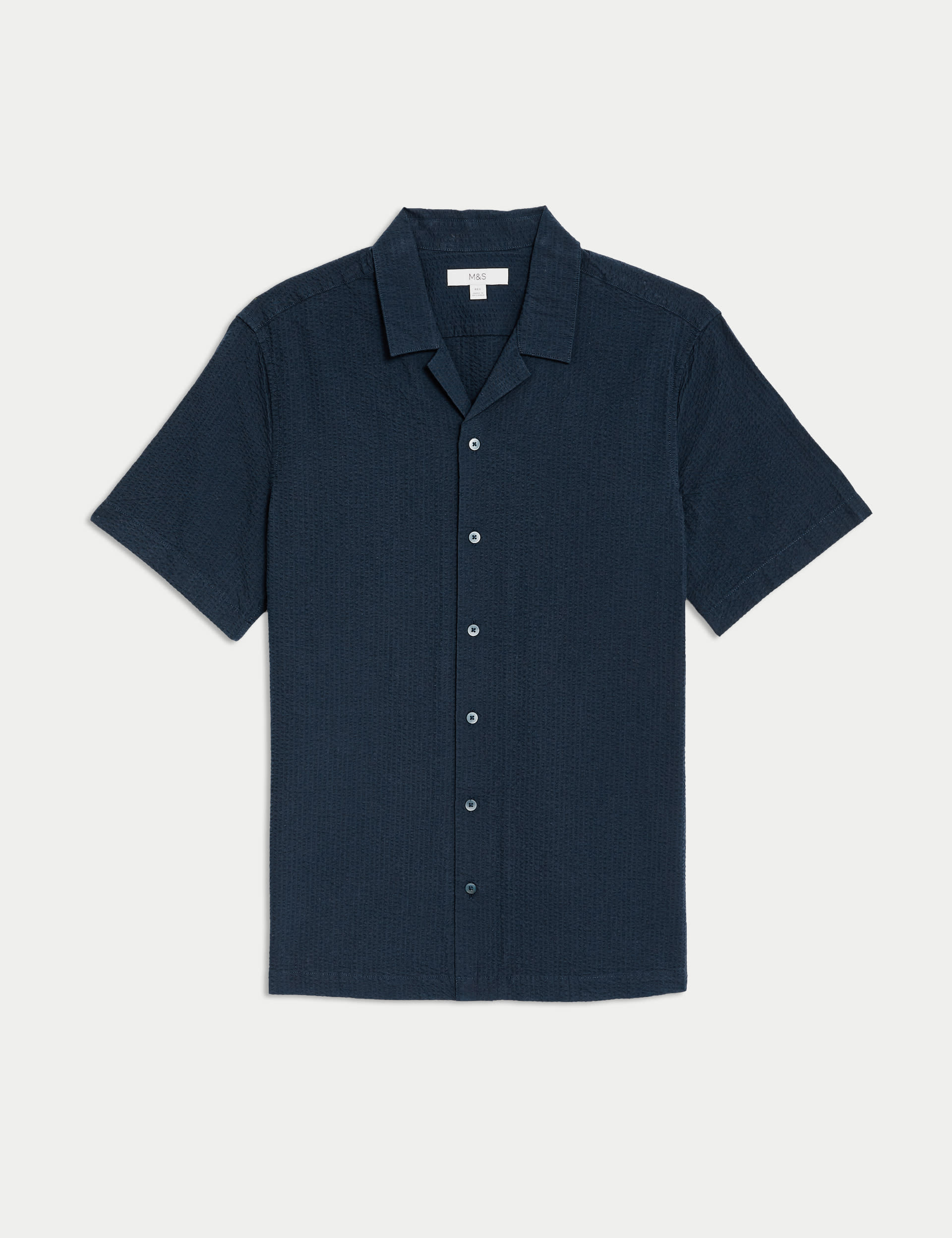 Pure Cotton Seersucker Shirt