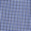 Easy Iron Cotton Stretch Gingham Check Oxford Shirt - navymix