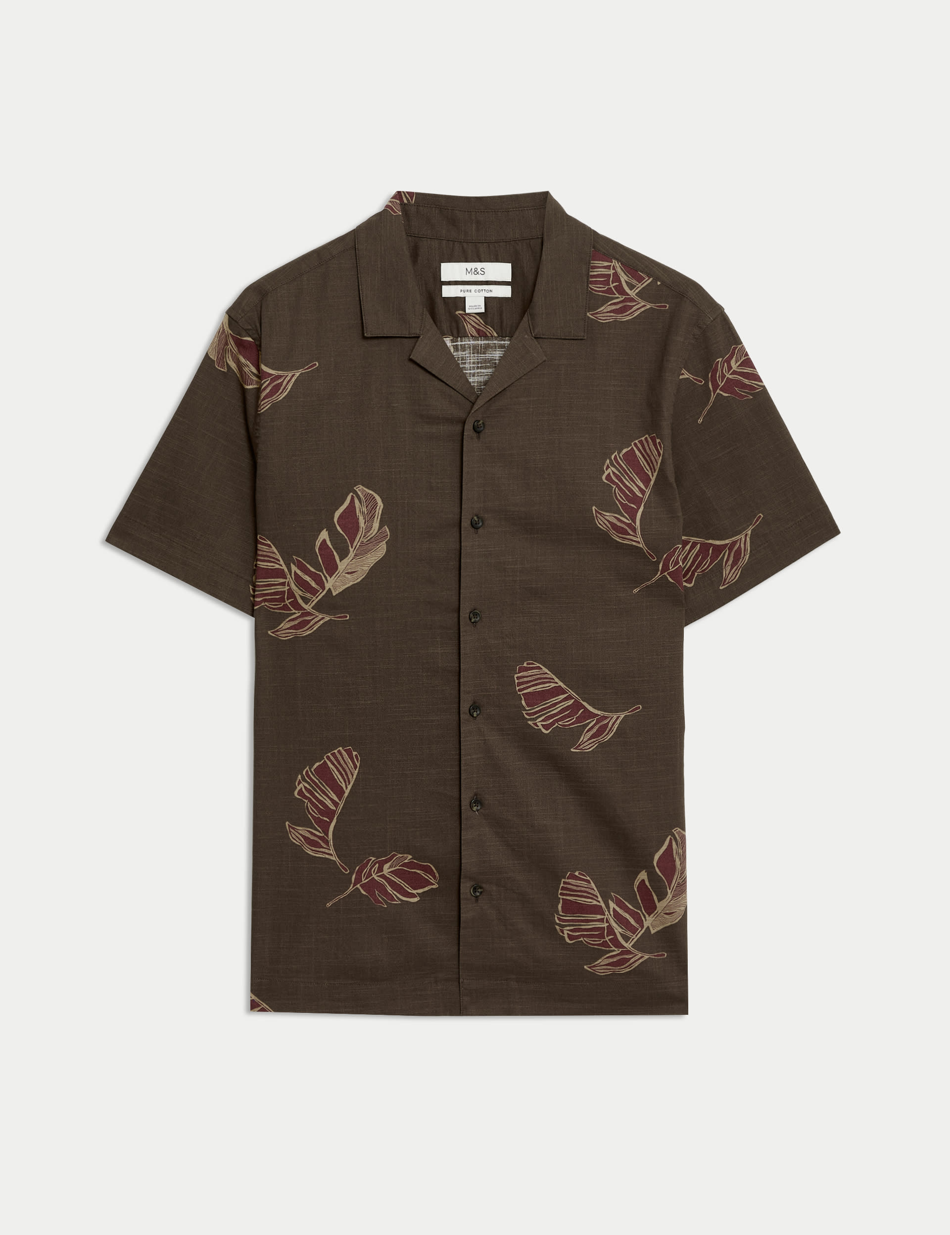 Easy Iron Pure Cotton Hawaiian Shirt
