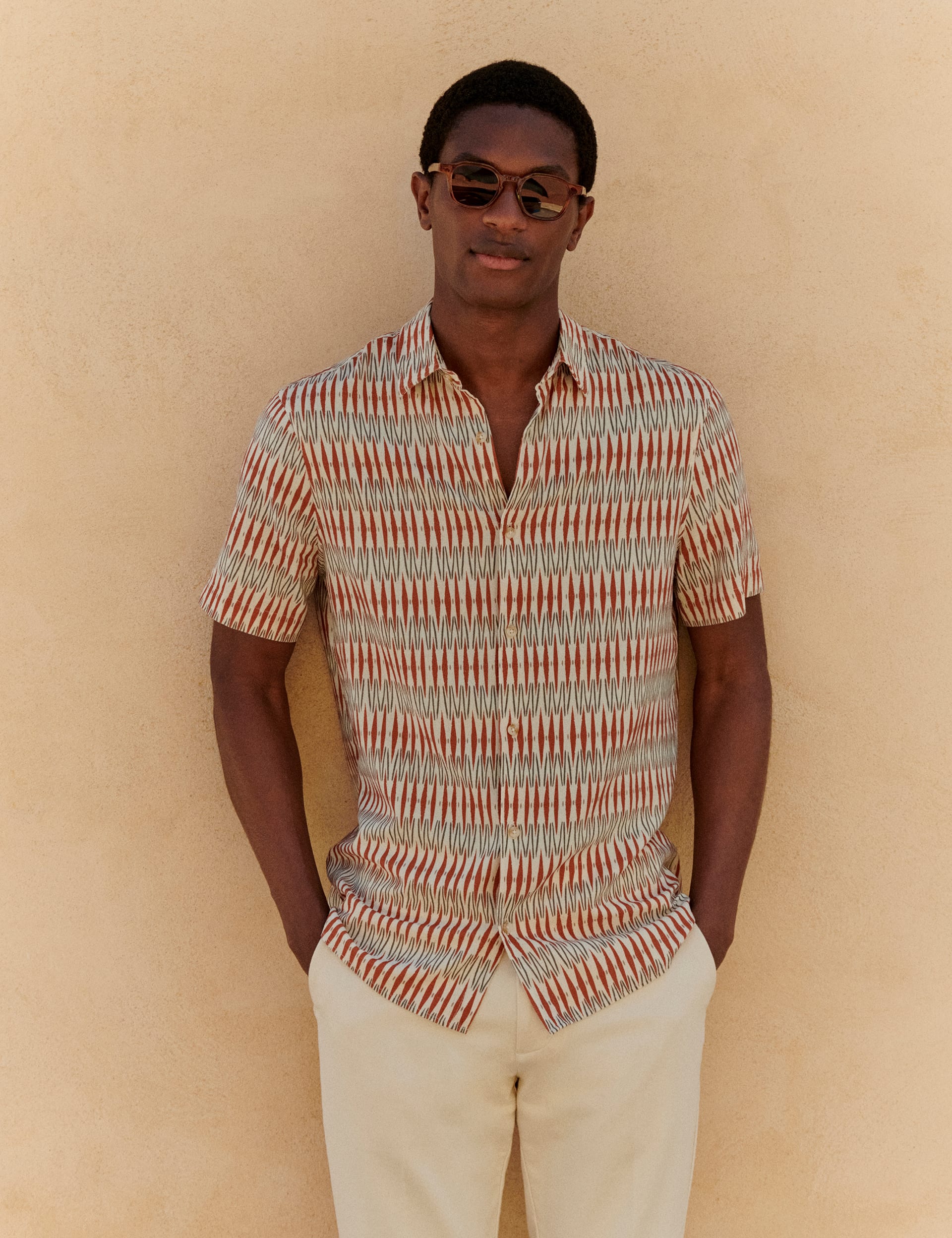 Men’s Short Sleeve T-Shirt Picture MTS1056.A White