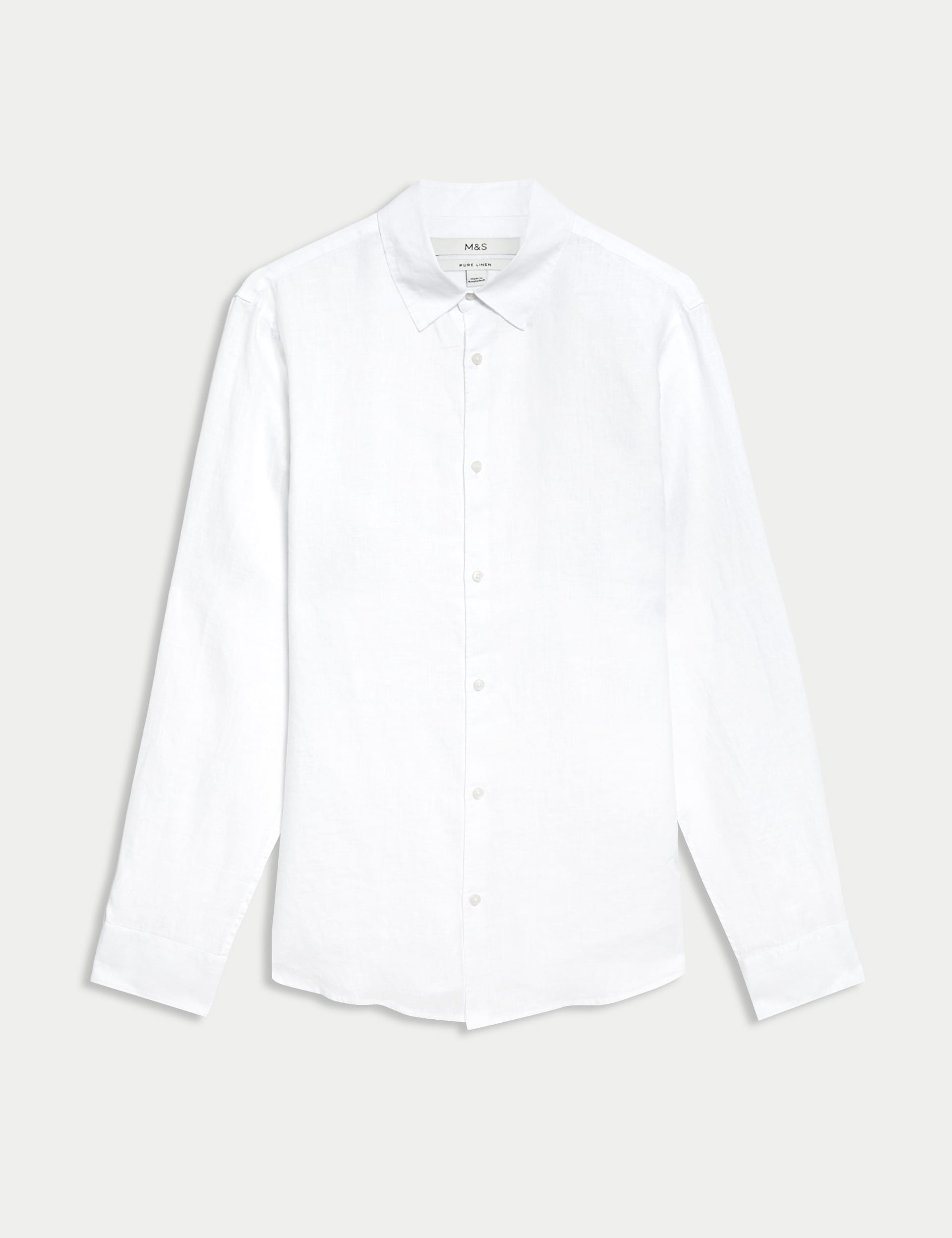 Pure Linen Regular Fit Shirt