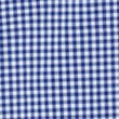 Easy Iron Cotton Stretch Gingham Oxford Shirt - bluemix