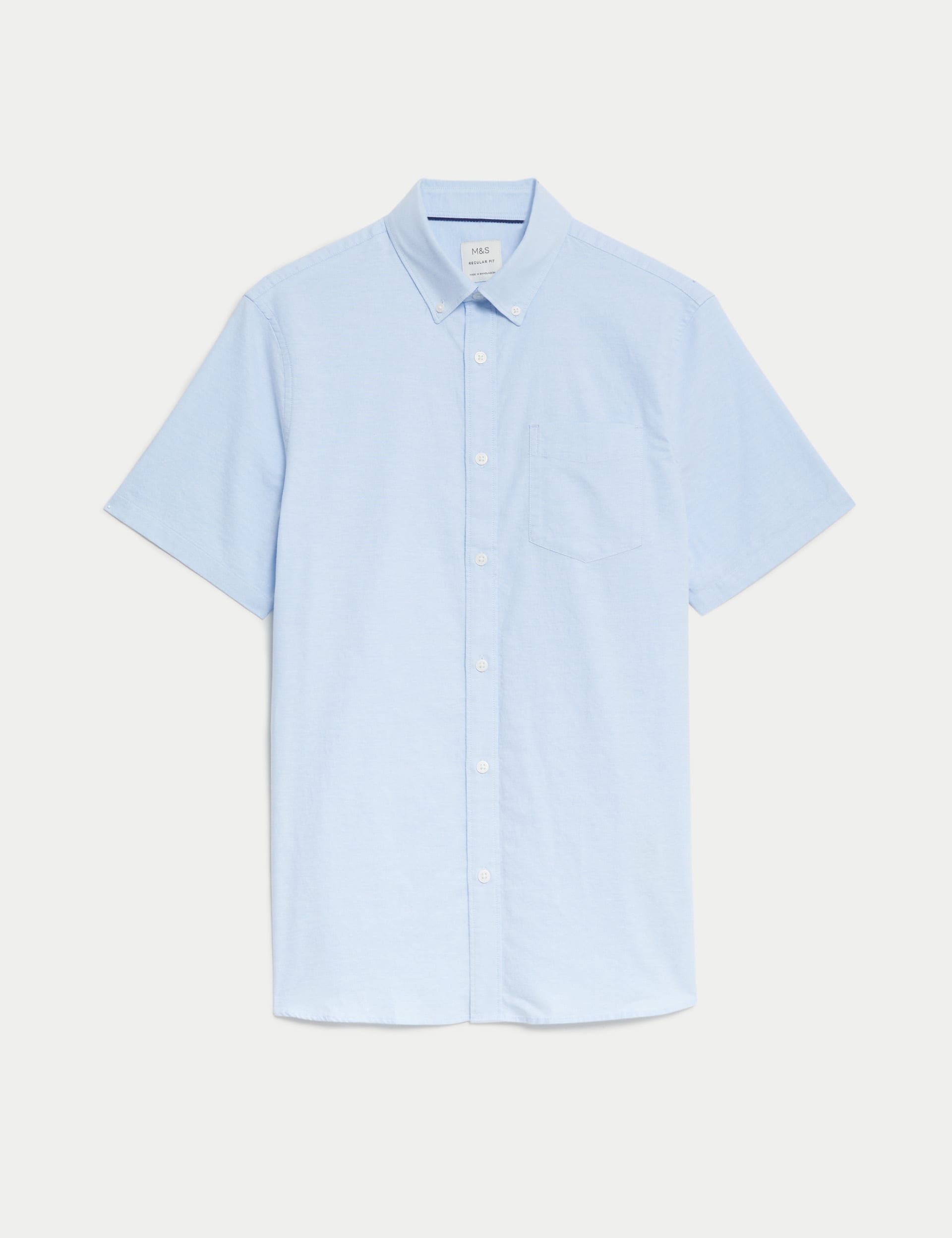 Easy Iron Pure Cotton Oxford Shirt