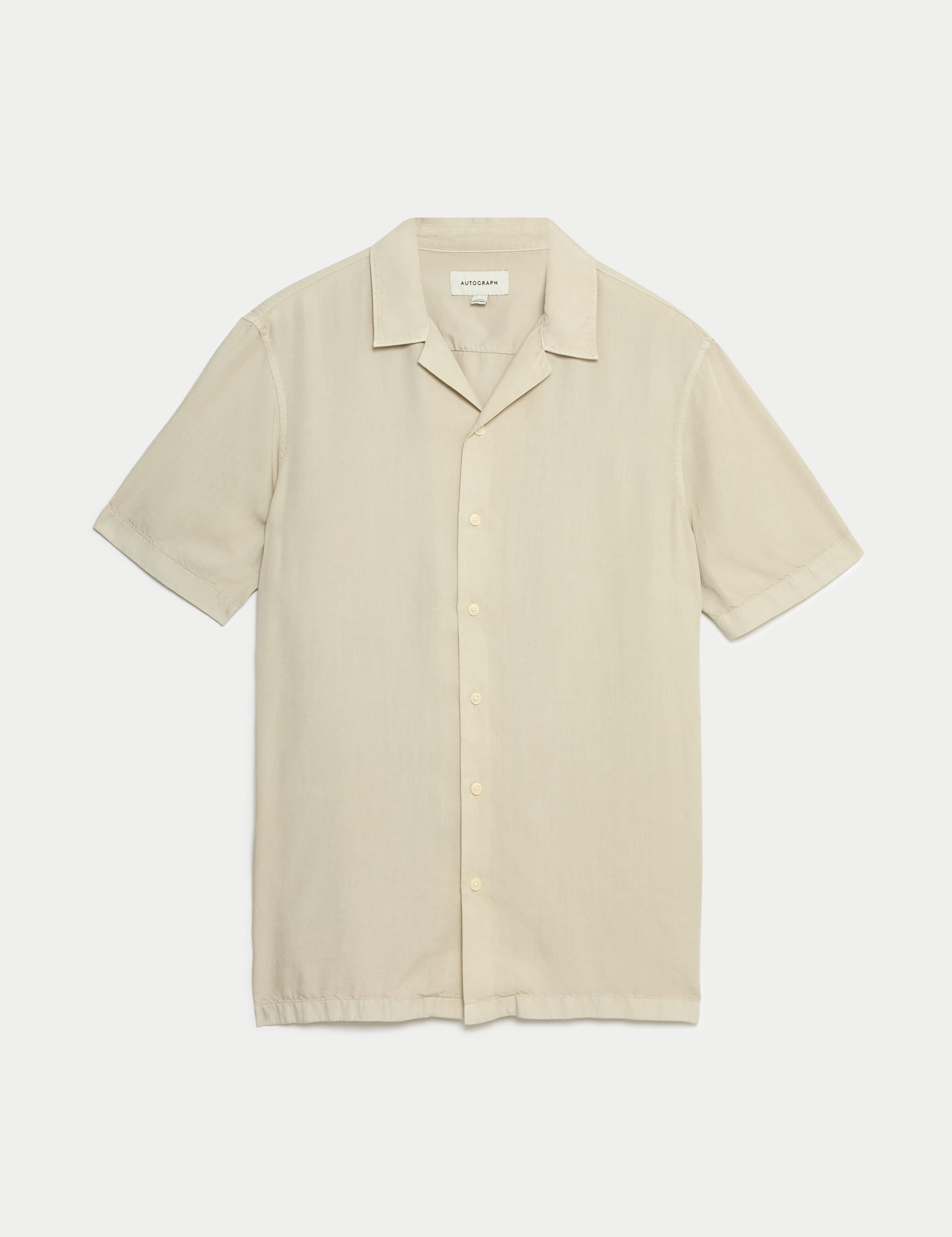 Soft Touch Pure Tencel™ Cuban Collar Shirt