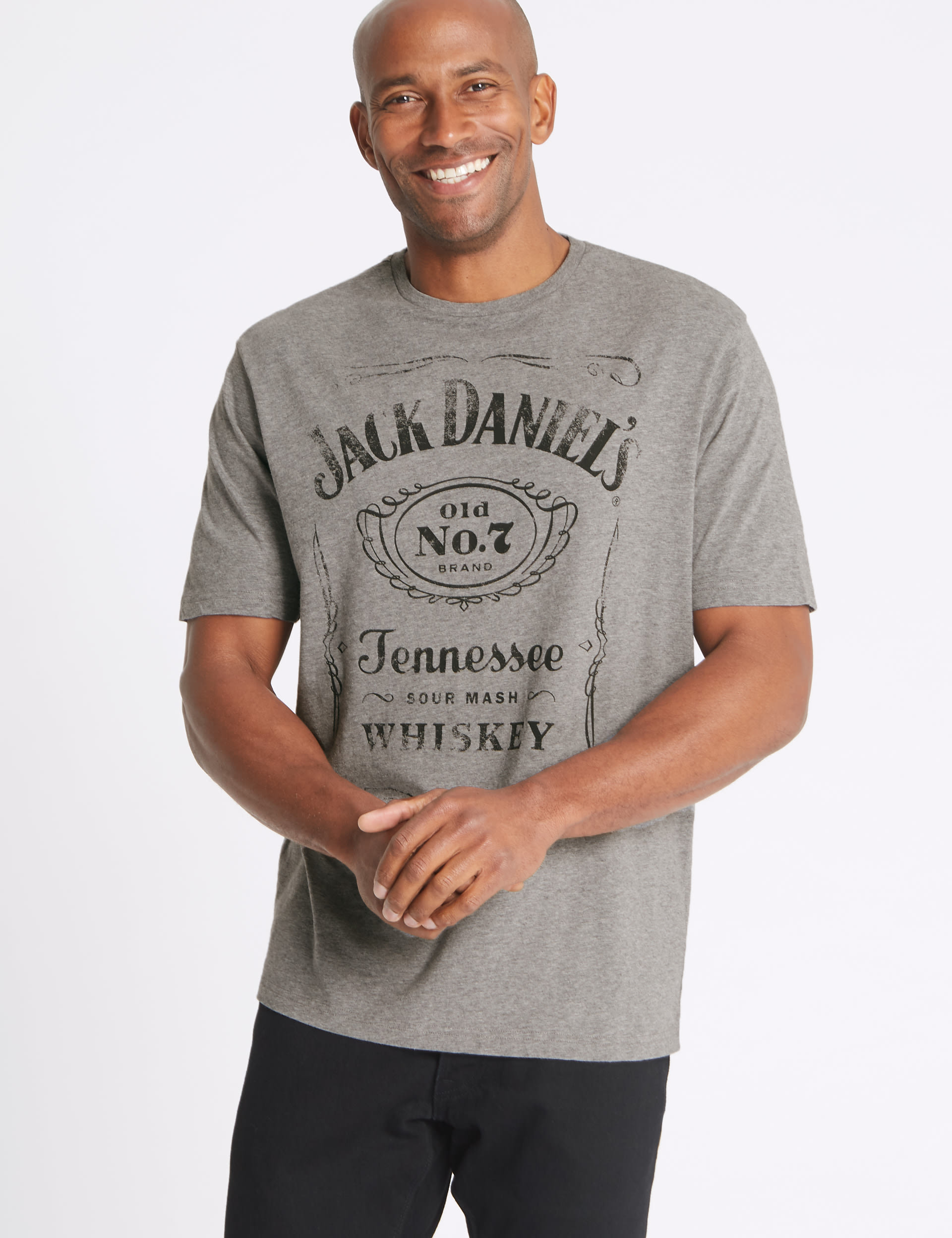 Pure Cotton Jack Daniels T-Shirt Image 2 of 5