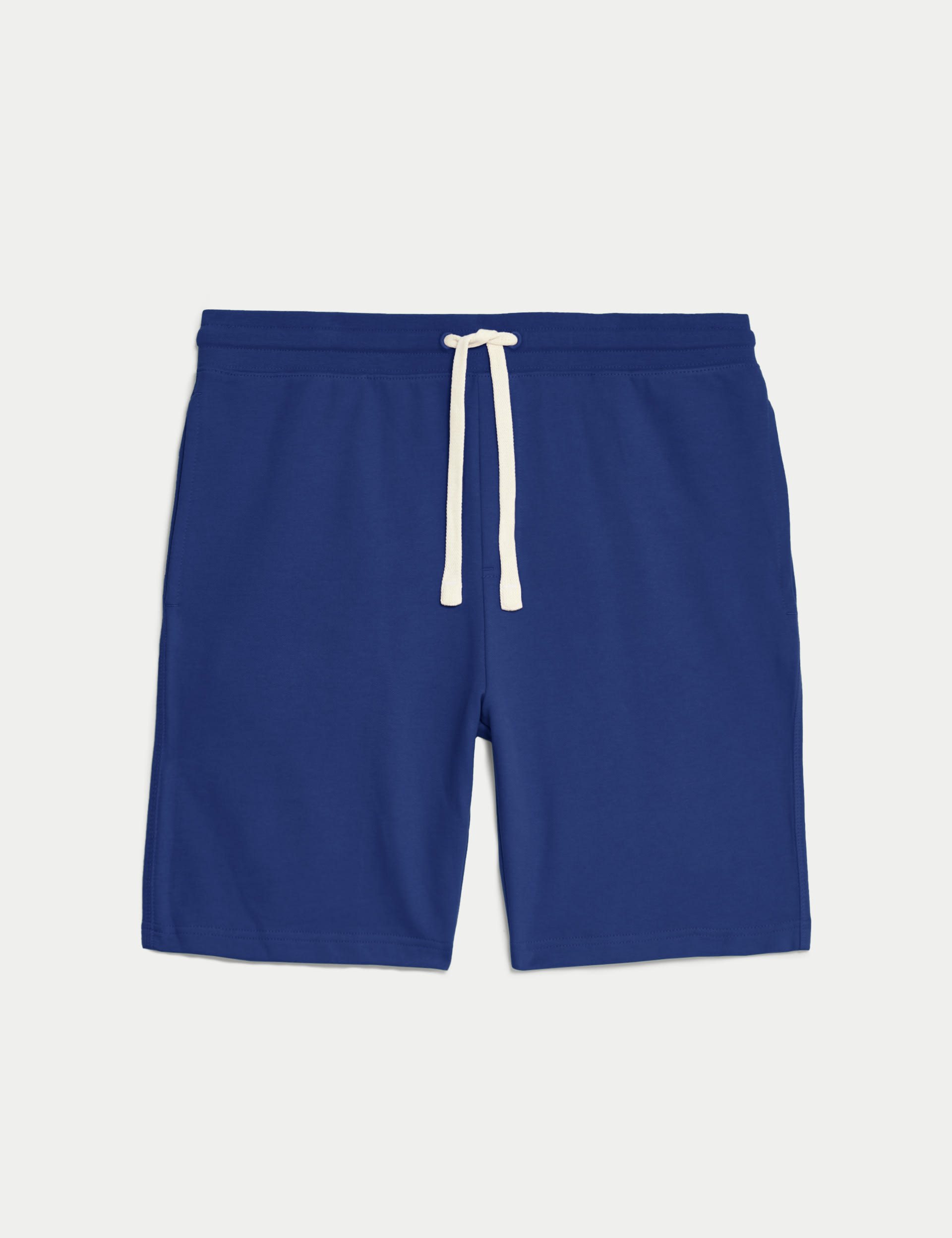 Pure Cotton Drawstring Jersey Shorts