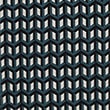 Cotton Rich Geometric Half Zip Polo Shirt - petrolmix