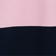 Pure Cotton Striped Pique Polo Shirt - pinkmix