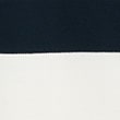 Pure Cotton Striped Pique Polo Shirt - navymix