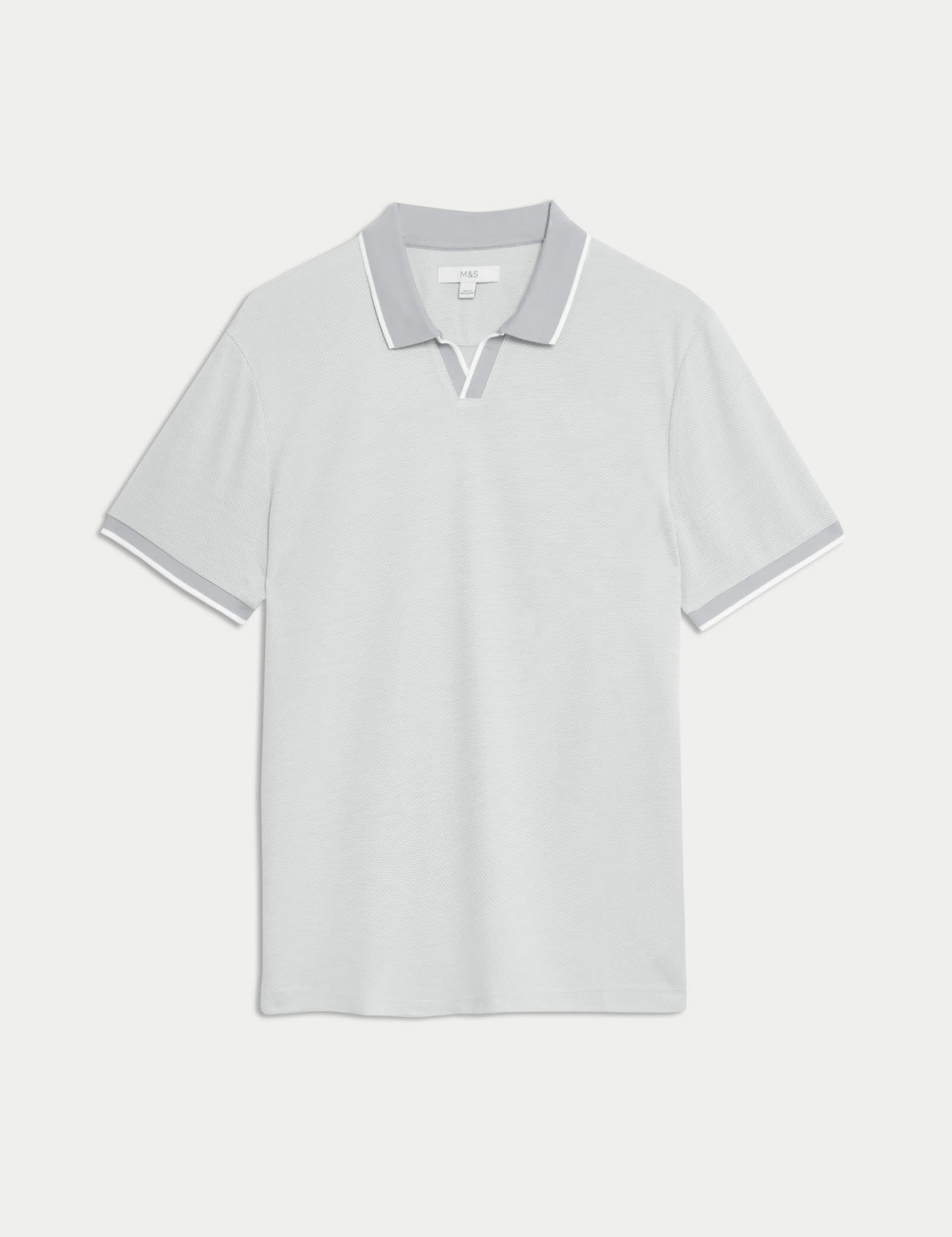 Modal Rich Revere Polo Shirt