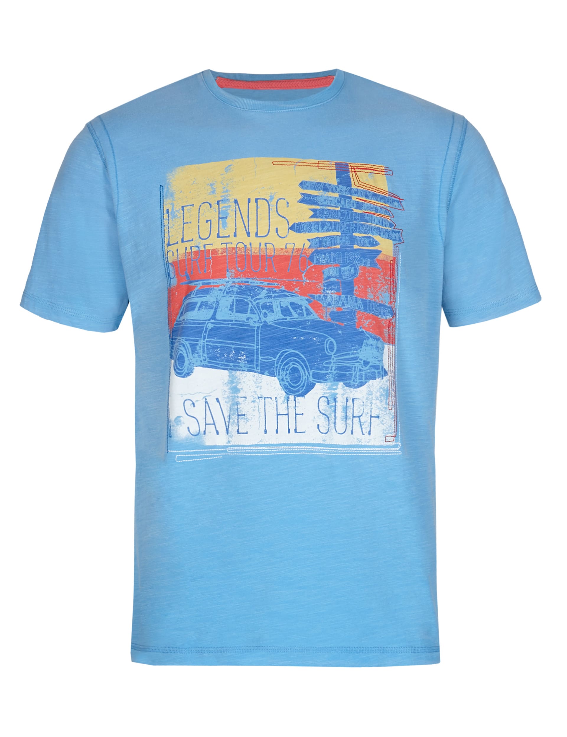 Pure Cotton Printed T-Shirt Image 2 of 4