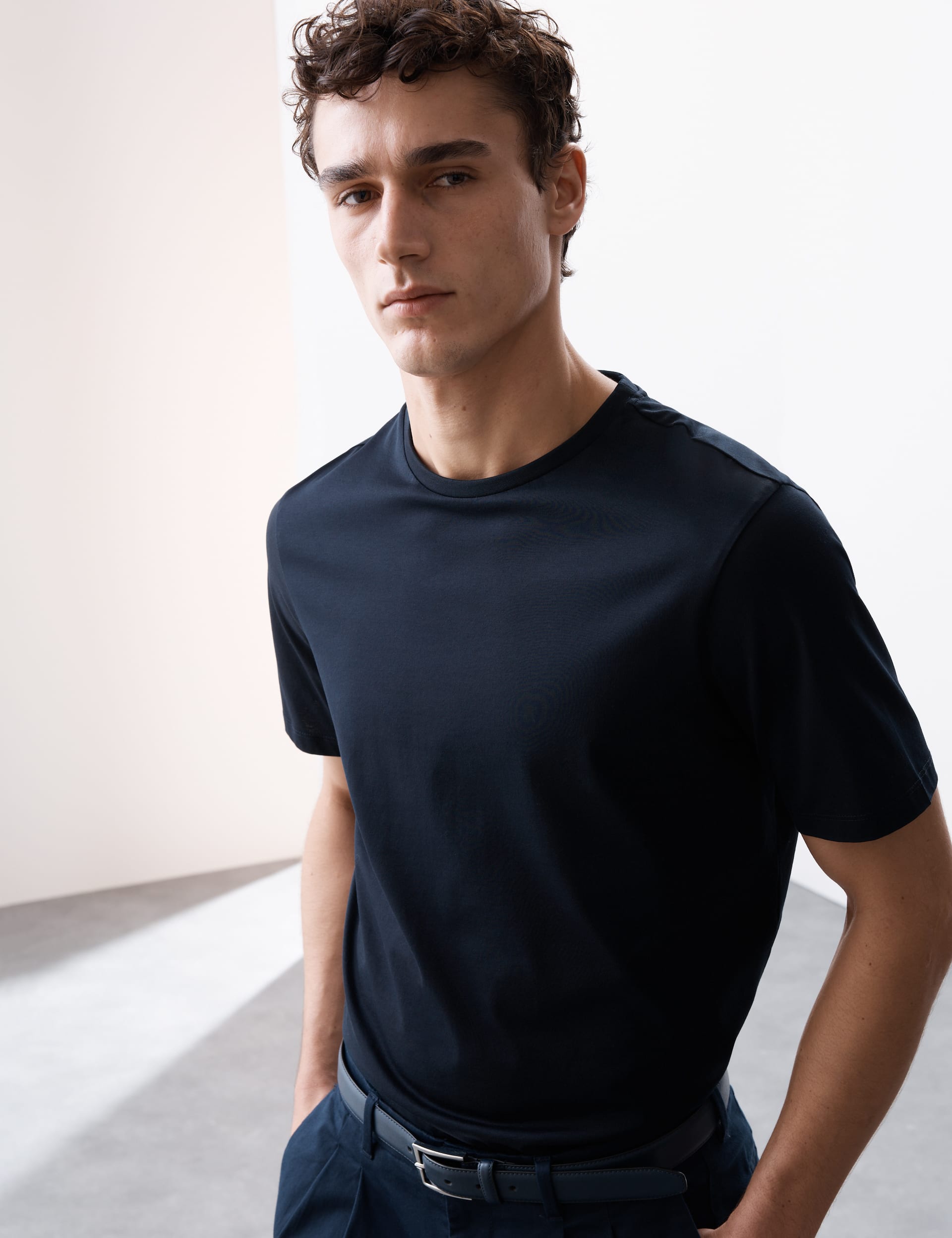Pure Supima® Cotton Crew Neck T-shirt