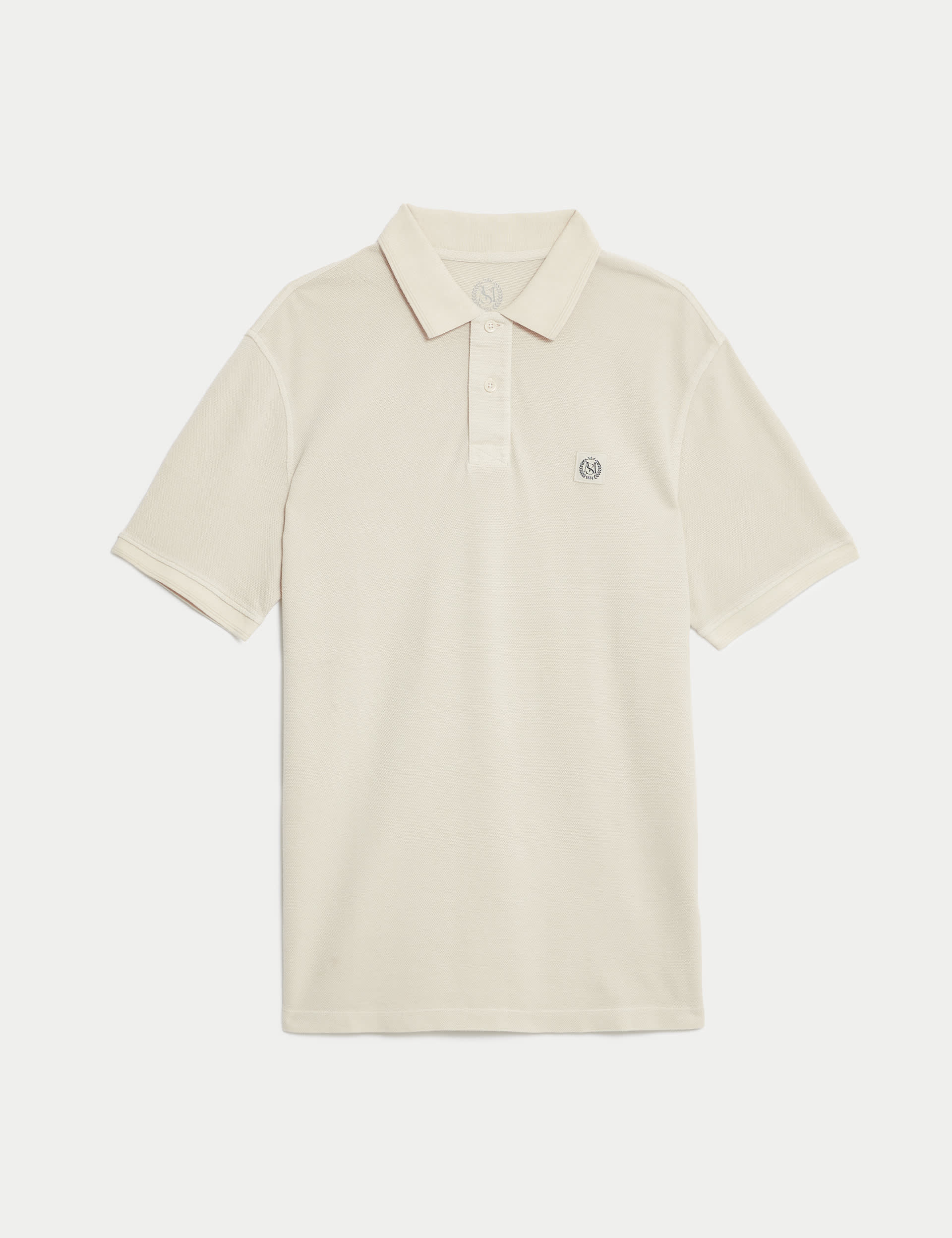 Pure Cotton Polo Shirt