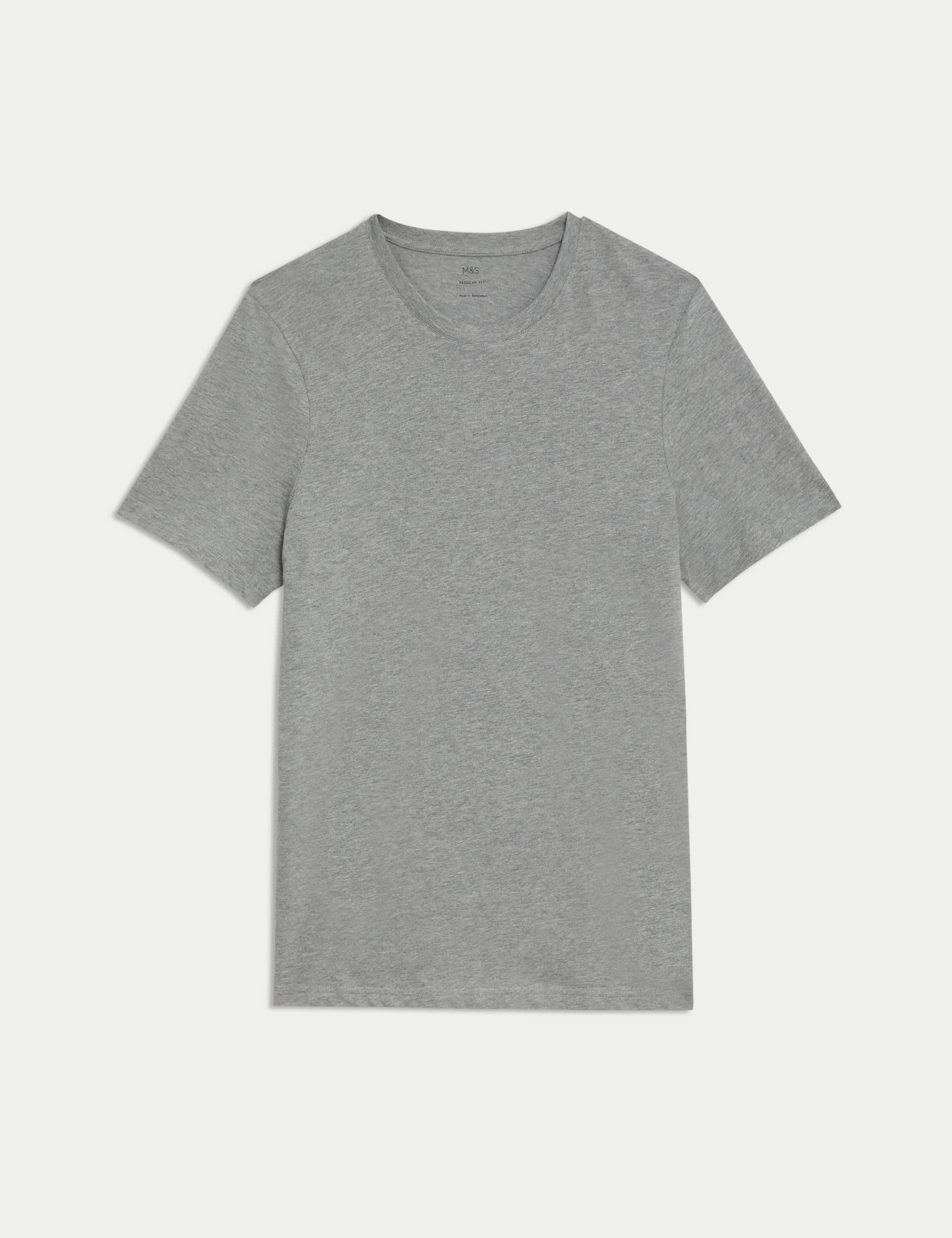 Regular Fit Pure Cotton Crew Neck T-Shirt