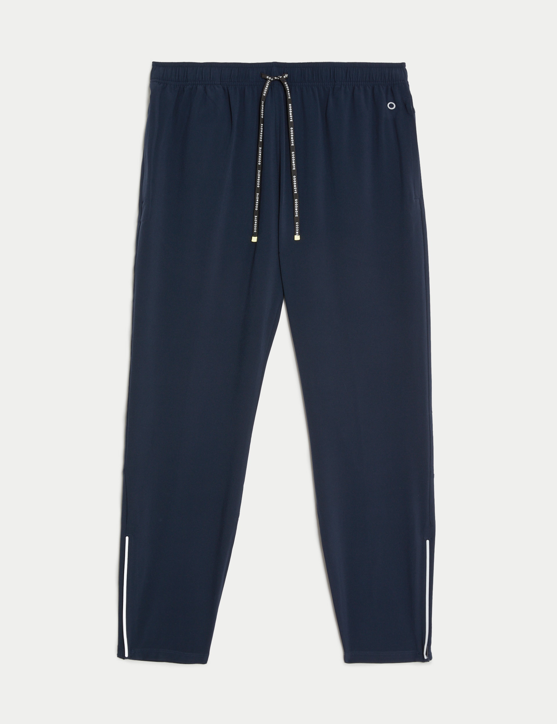 Stretch Drawstring Zip Pocket Joggers