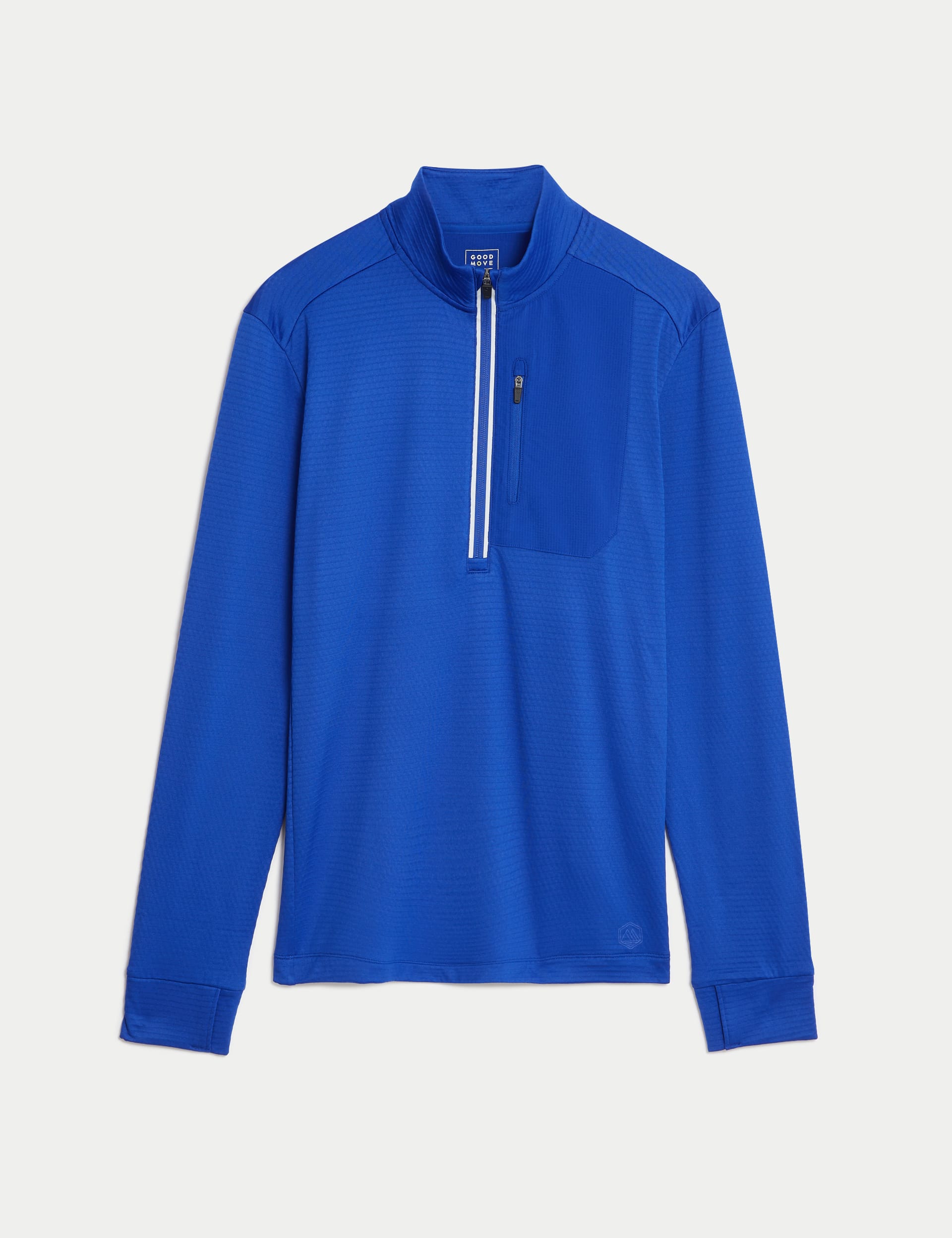 Half Zip Long Sleeve Top