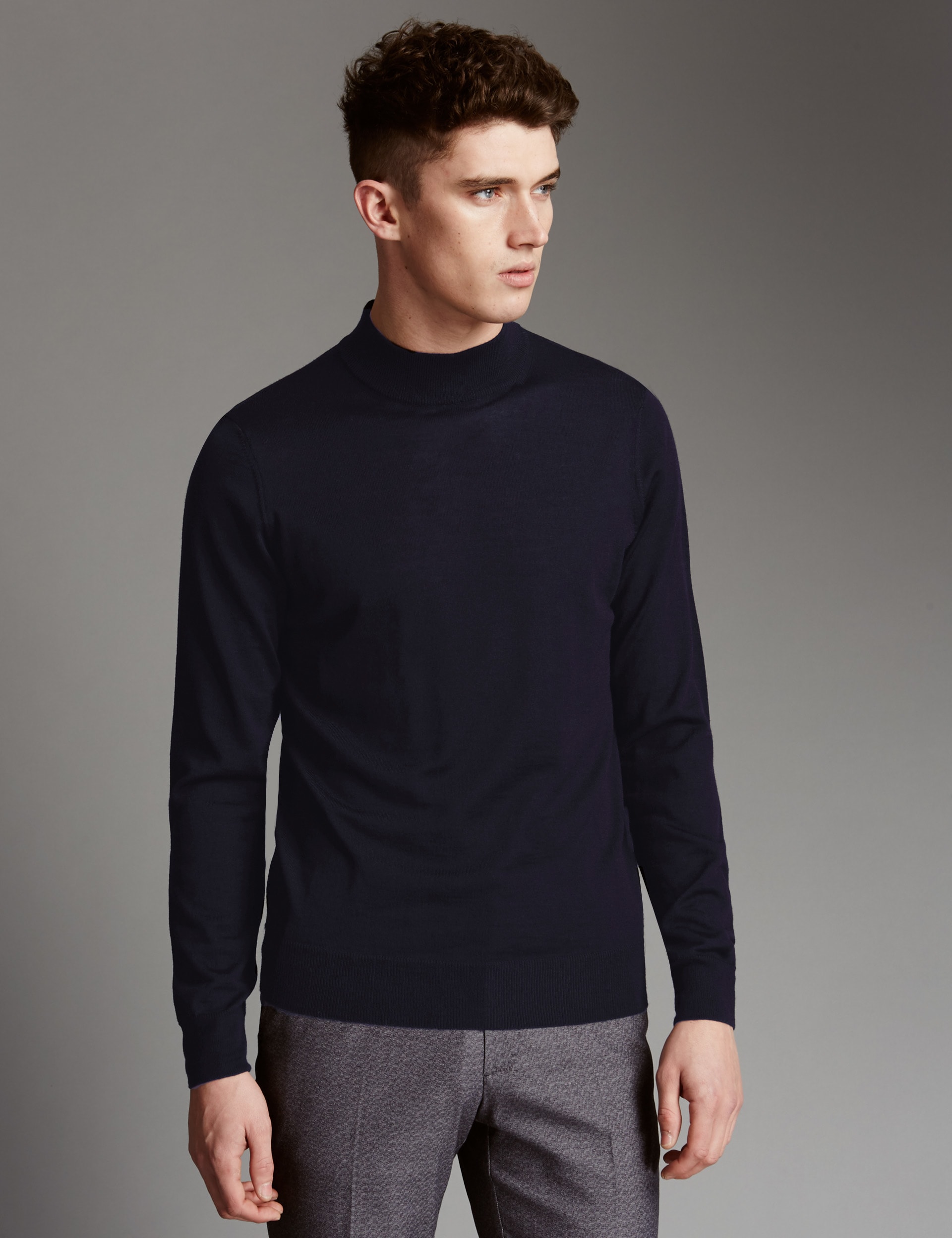 M&s roll neck mens best sale