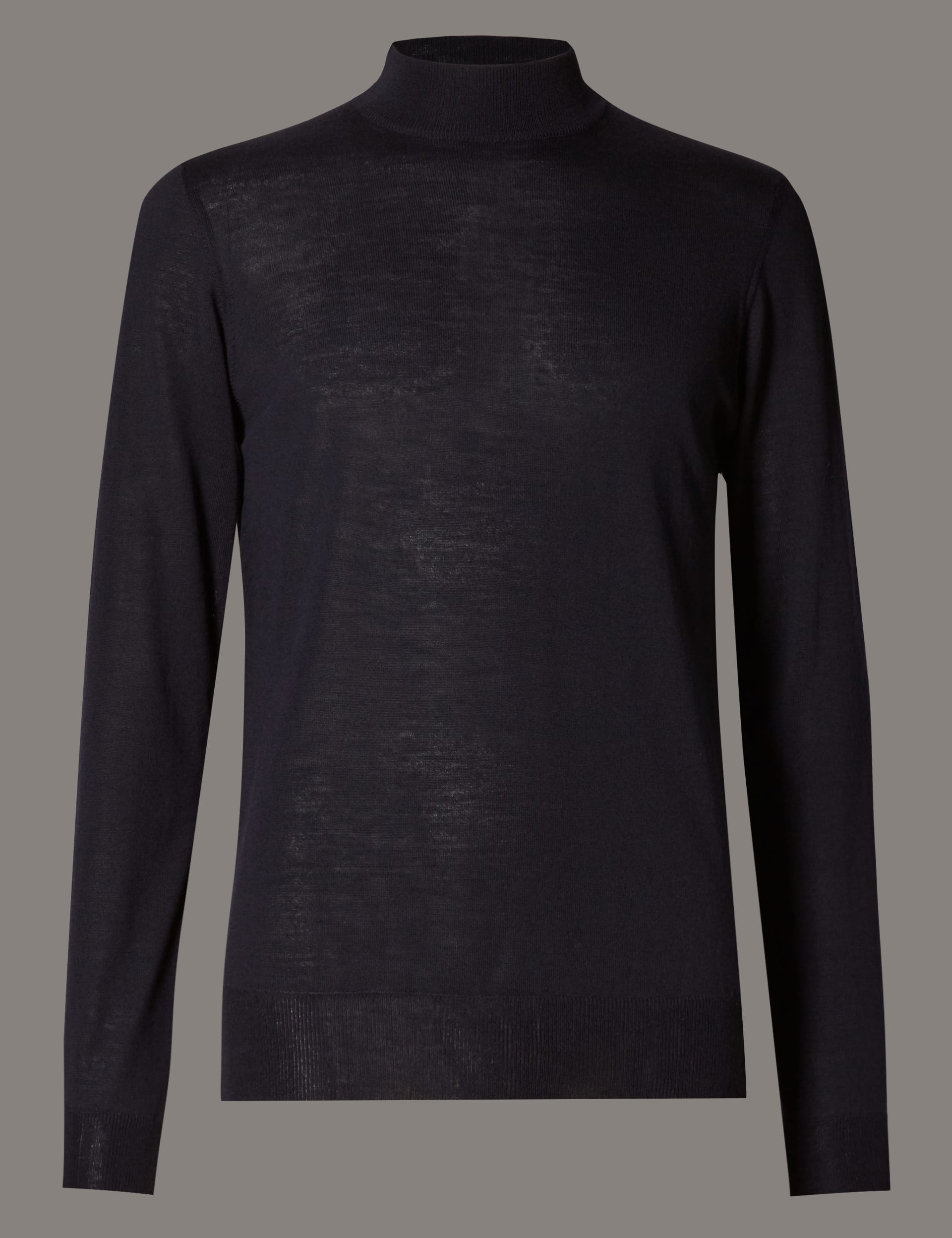 M&s black turtleneck hotsell