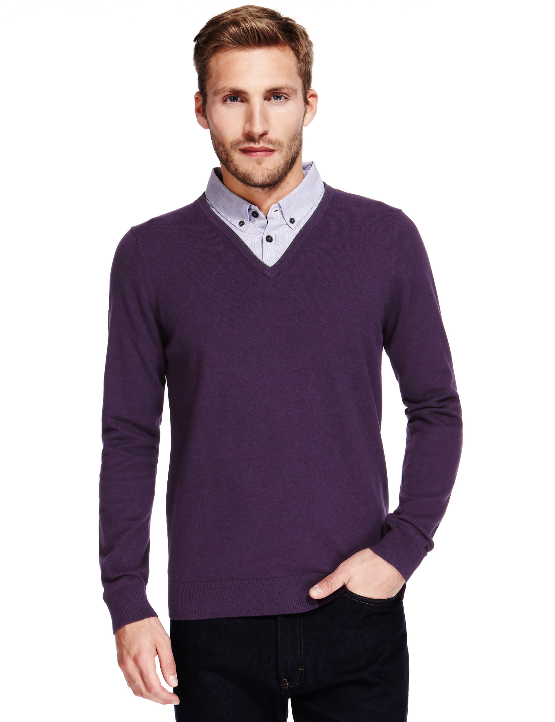 Mock layer jumper hotsell