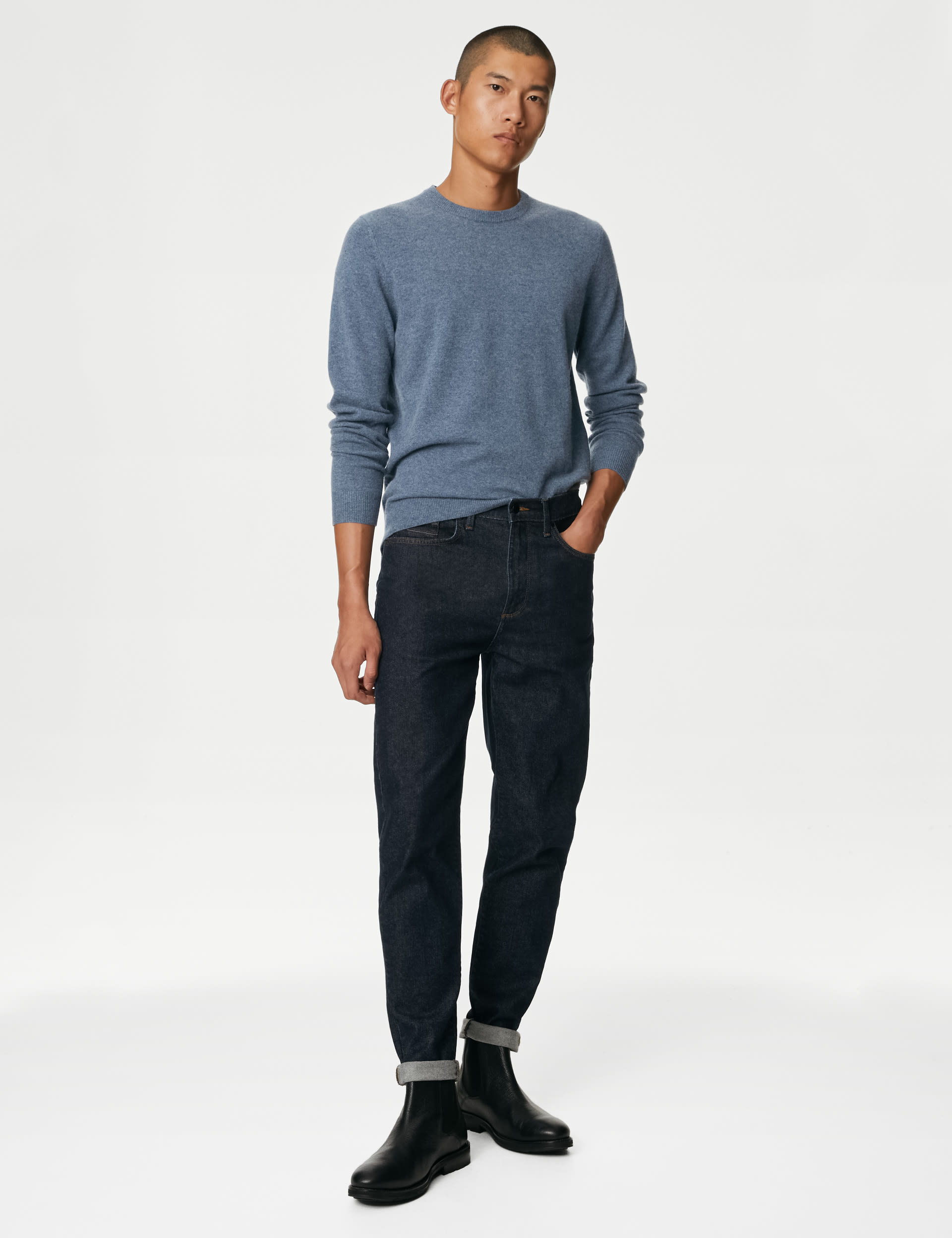 Pure Cashmere Crew Neck Jumper