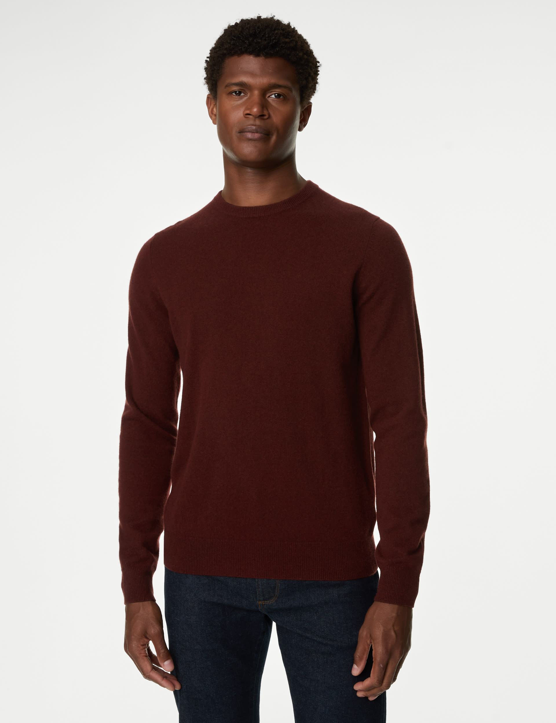 Pure Cashmere Crew Neck Jumper