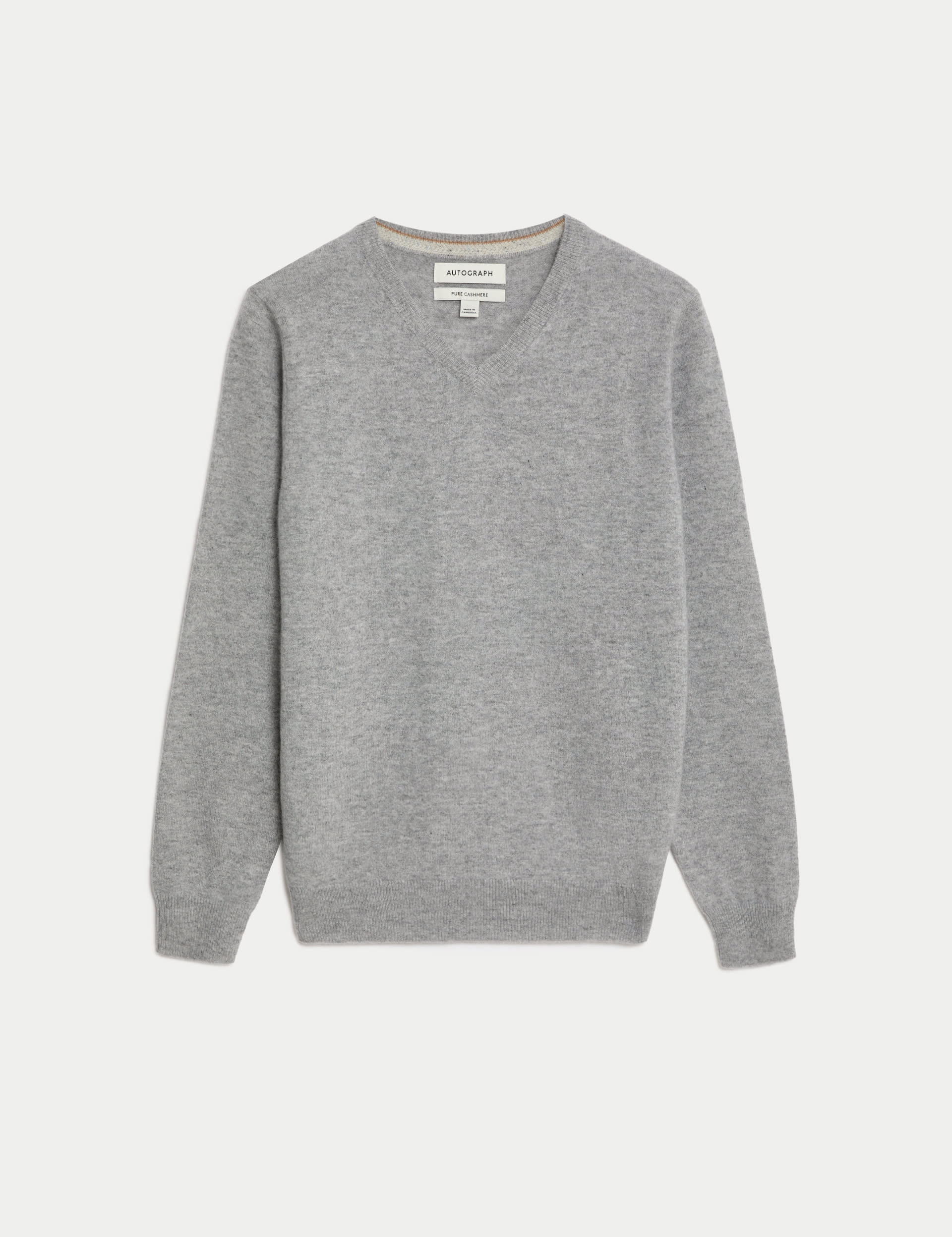 Pure Cashmere V-Neck Jumper