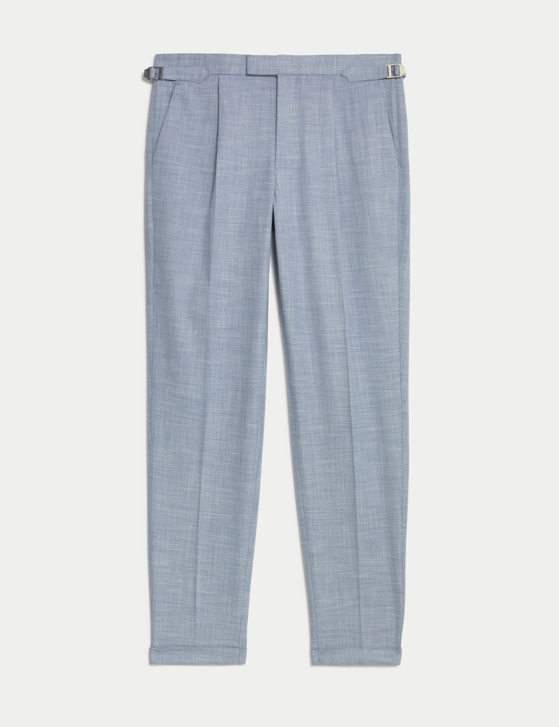 Pleat Front Tailored Trousers