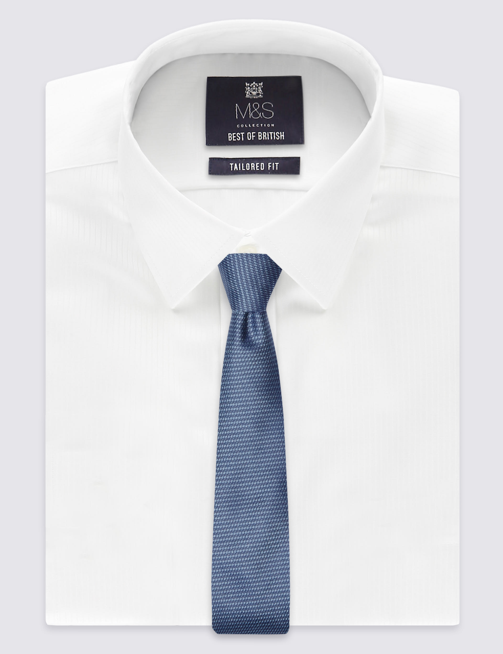Handmade Silk Textured Weave Tie Image 2 of 4