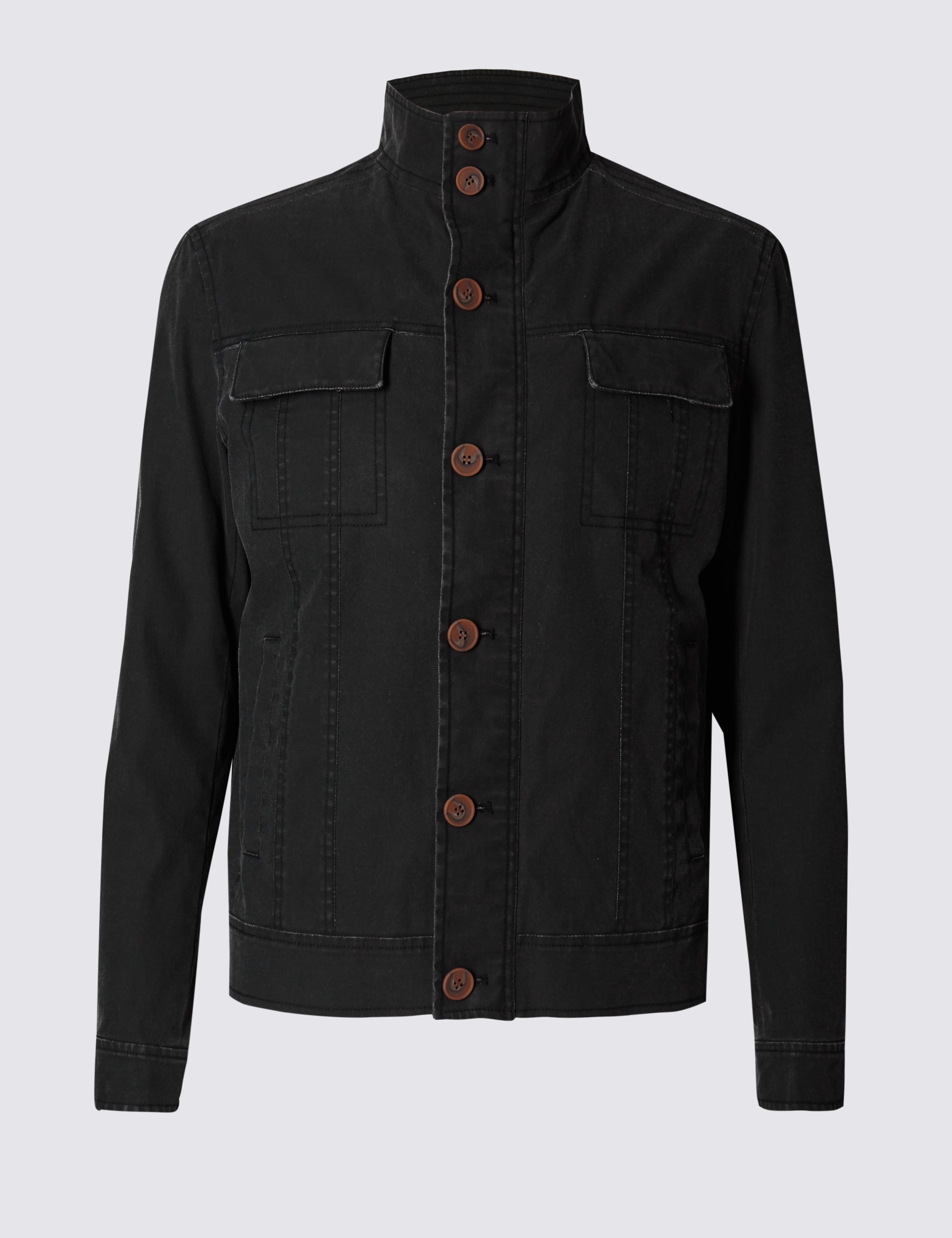 Double Chest Pocket Utility Jacket Kestin Hare for M S Collection M S