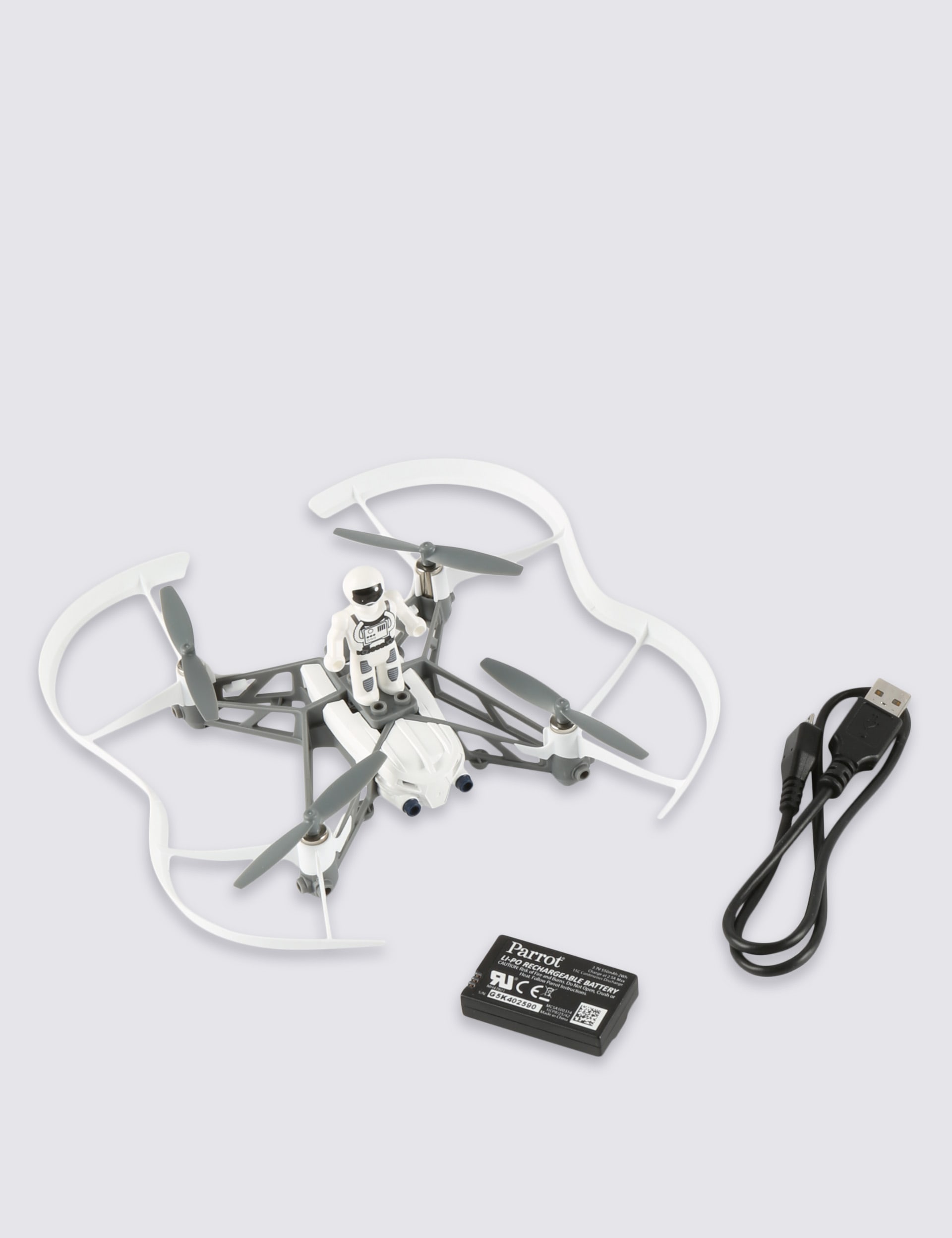 Parrot Airborne Cargo MiniDrone - Mars (White) - iClarified
