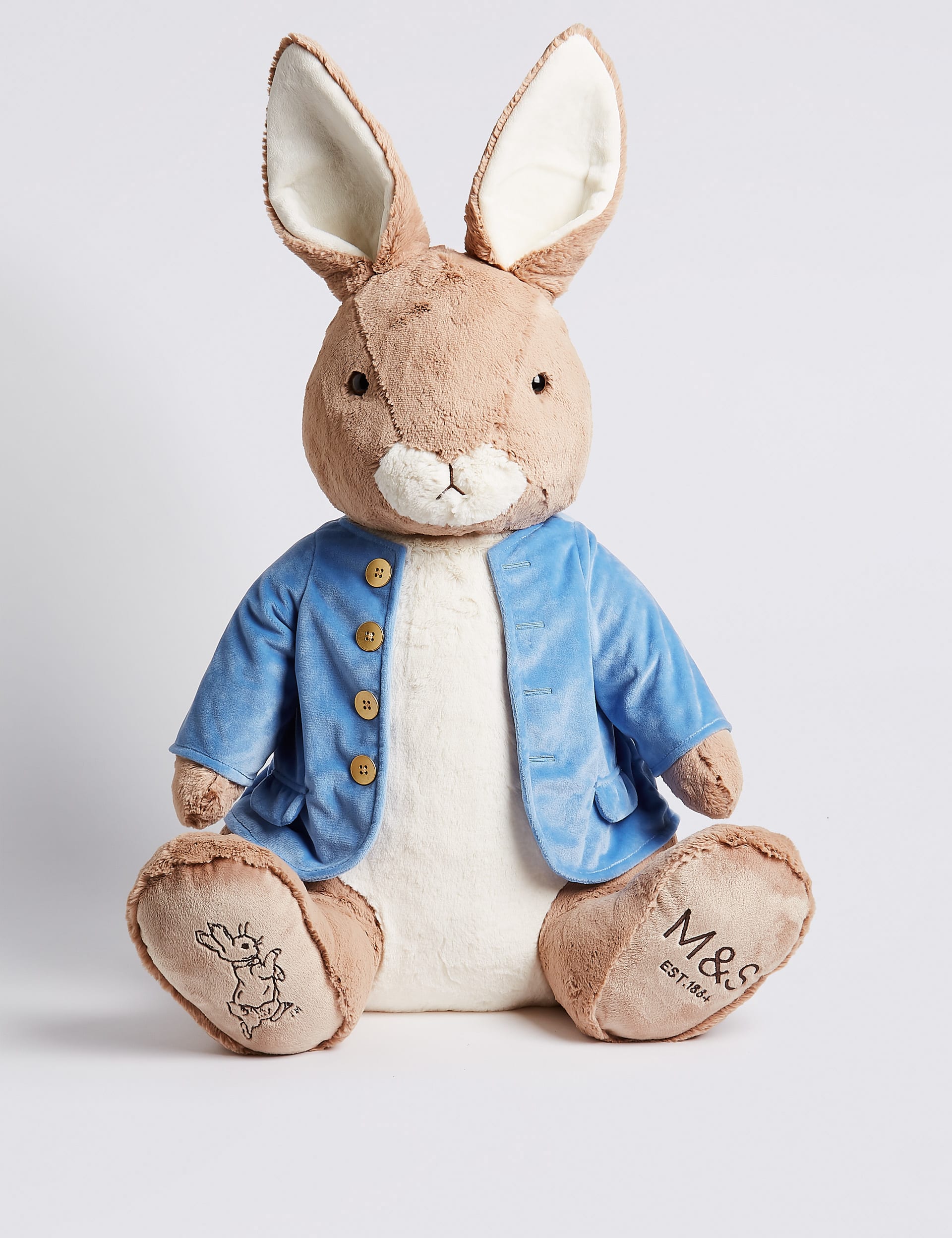 Large Peter Rabbit Soft Toy M S