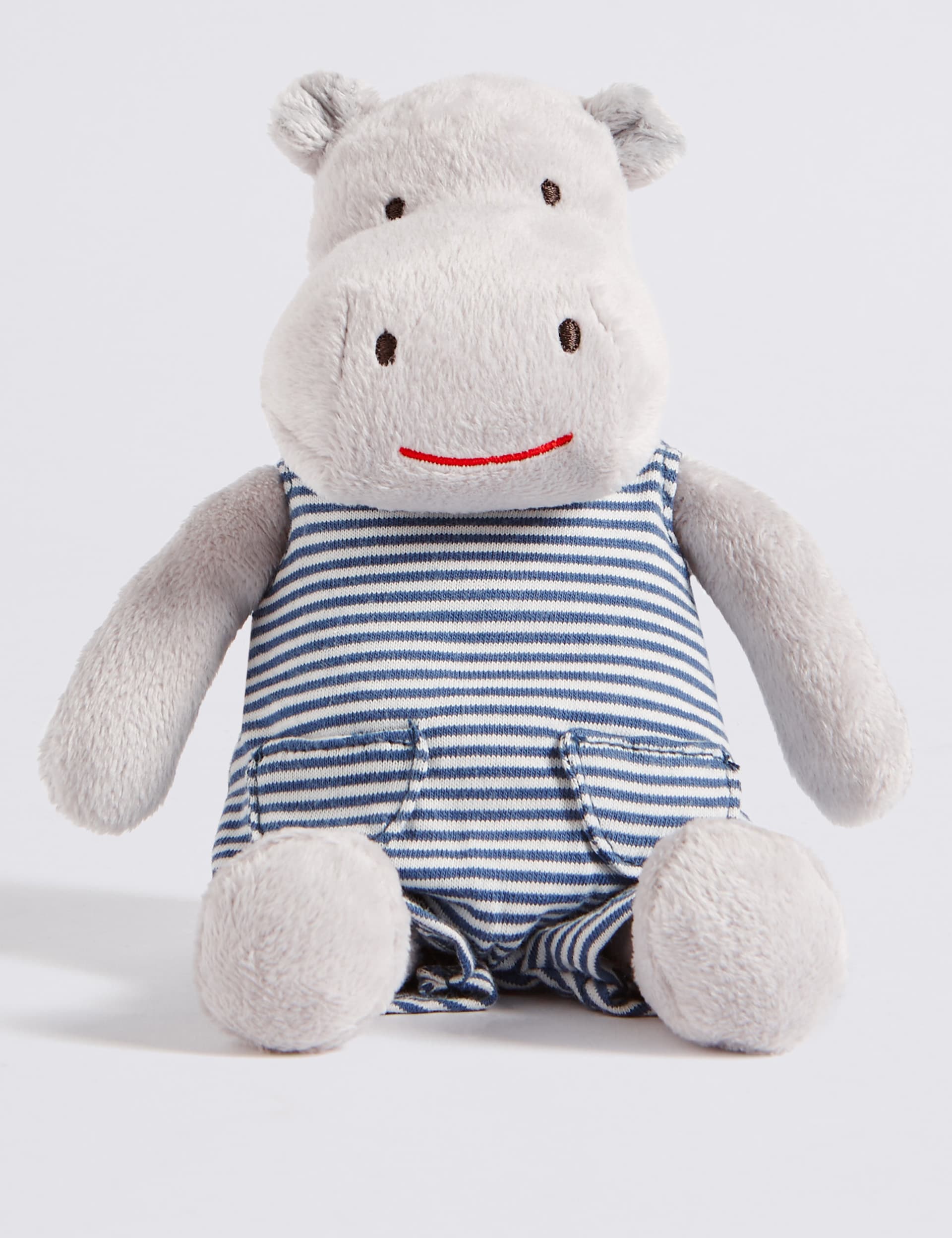 Hippo in Dungarees Toy M S