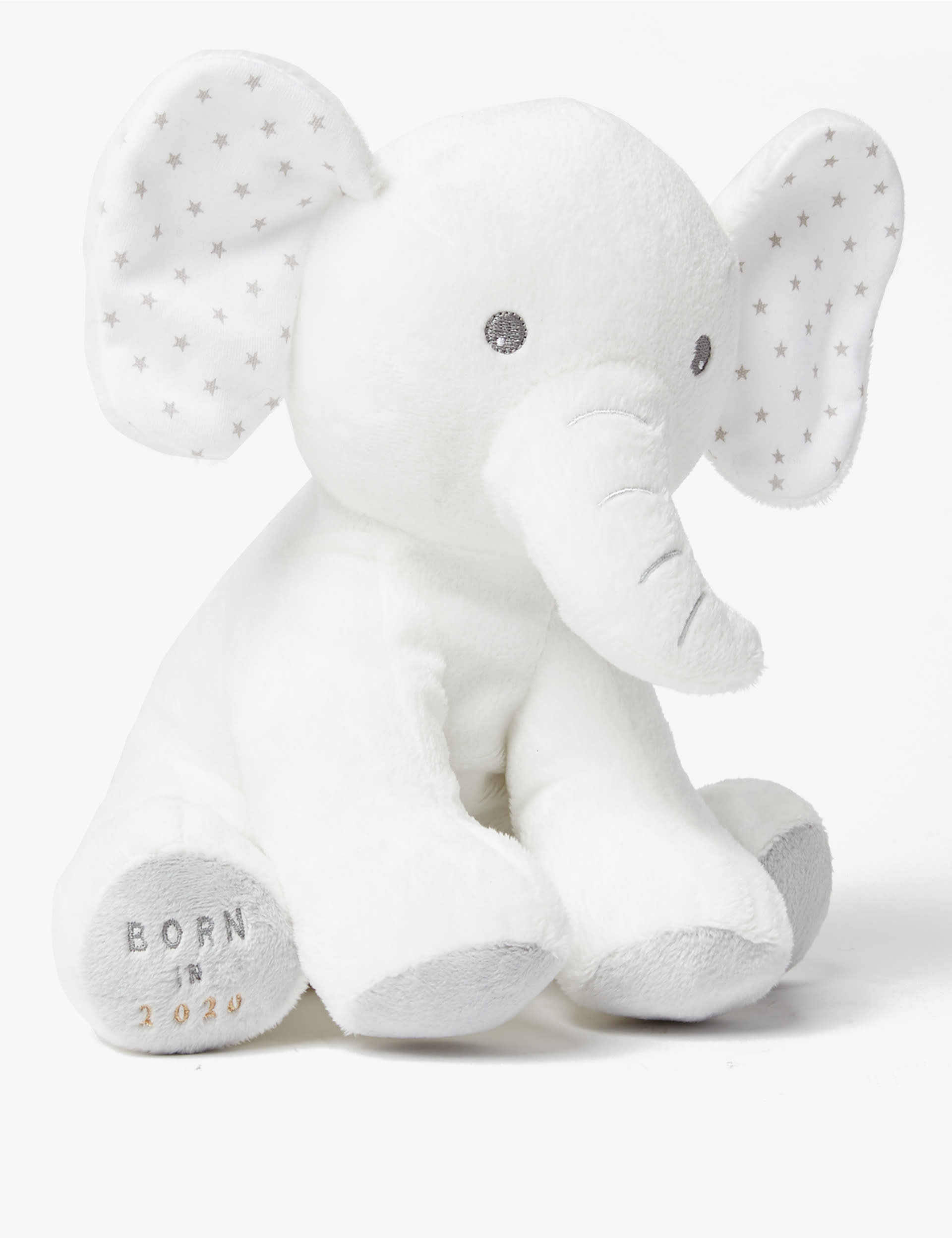 Born in 2020 Elephant Soft Toy Image 1 of 2