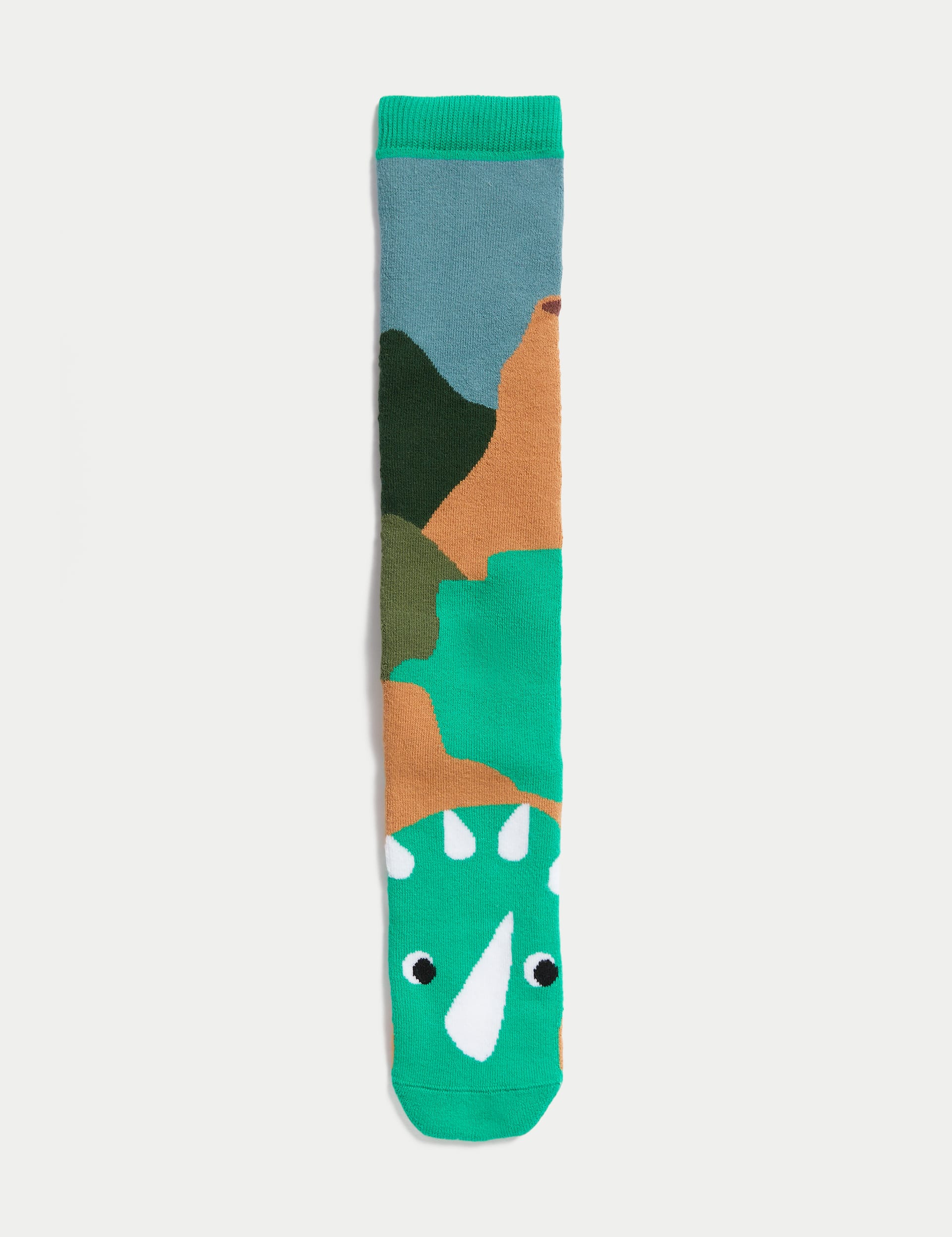 Cotton Rich Dinosaur Welly Socks