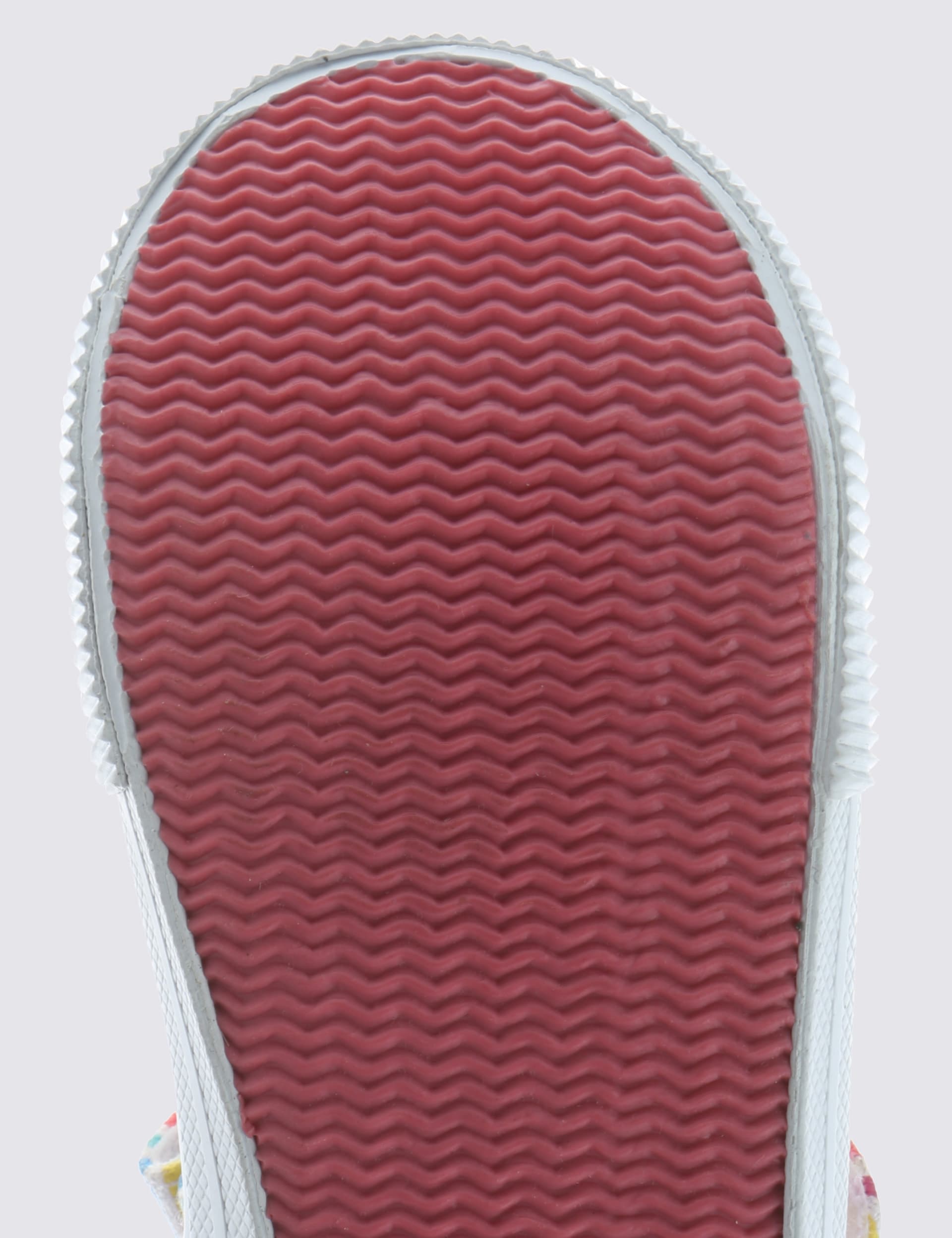 Kids' Minnie Mouse Riptape Cross Bar Trainers Image 2 of 4