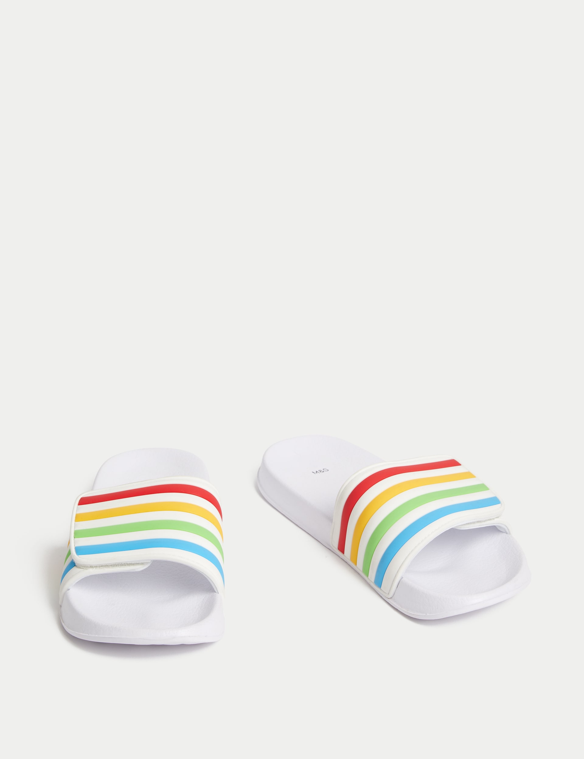 Kids' Striped Sliders (1 Large - 7 Large)