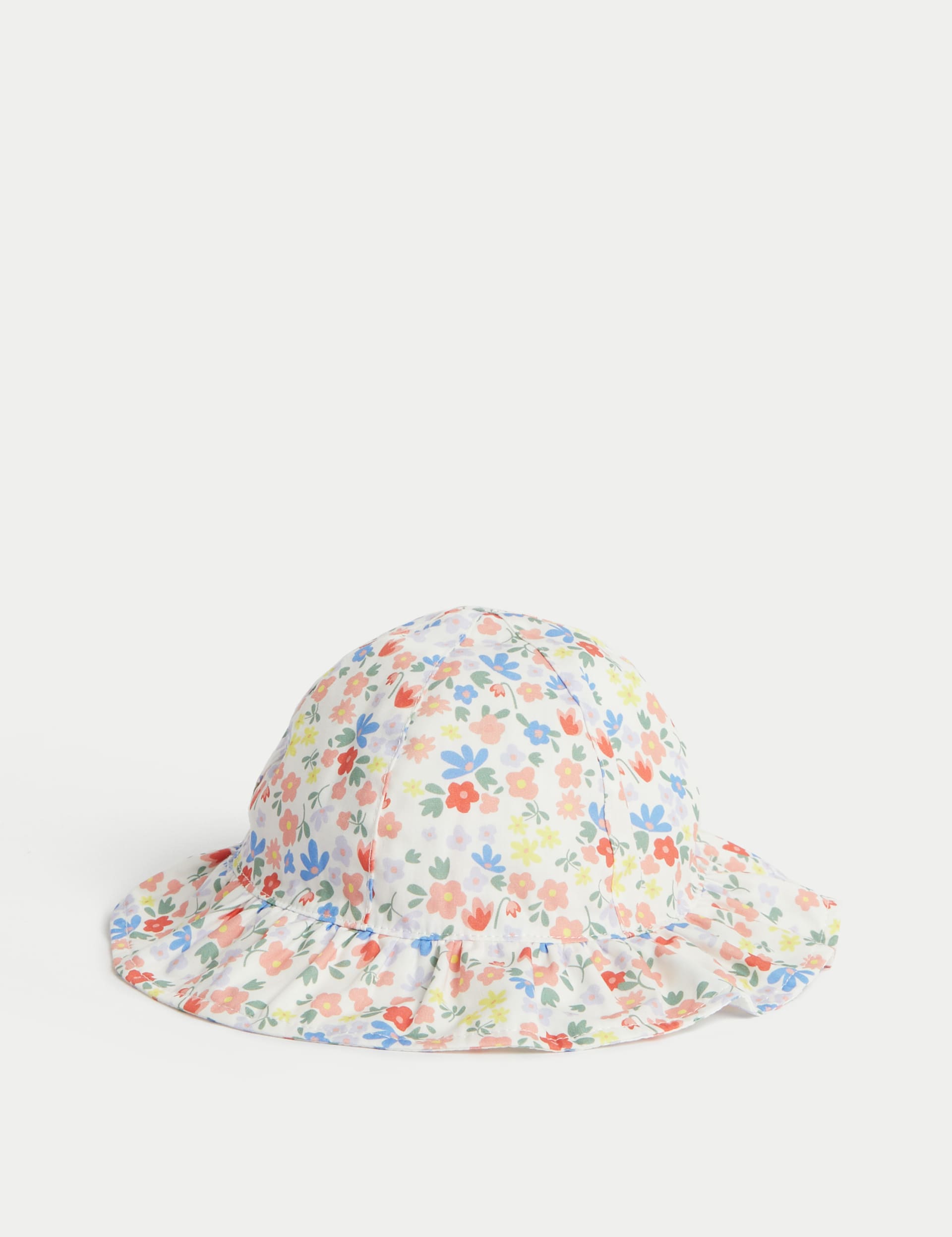 Pure Cotton Reversible Sun Hat (0-1 Yrs)