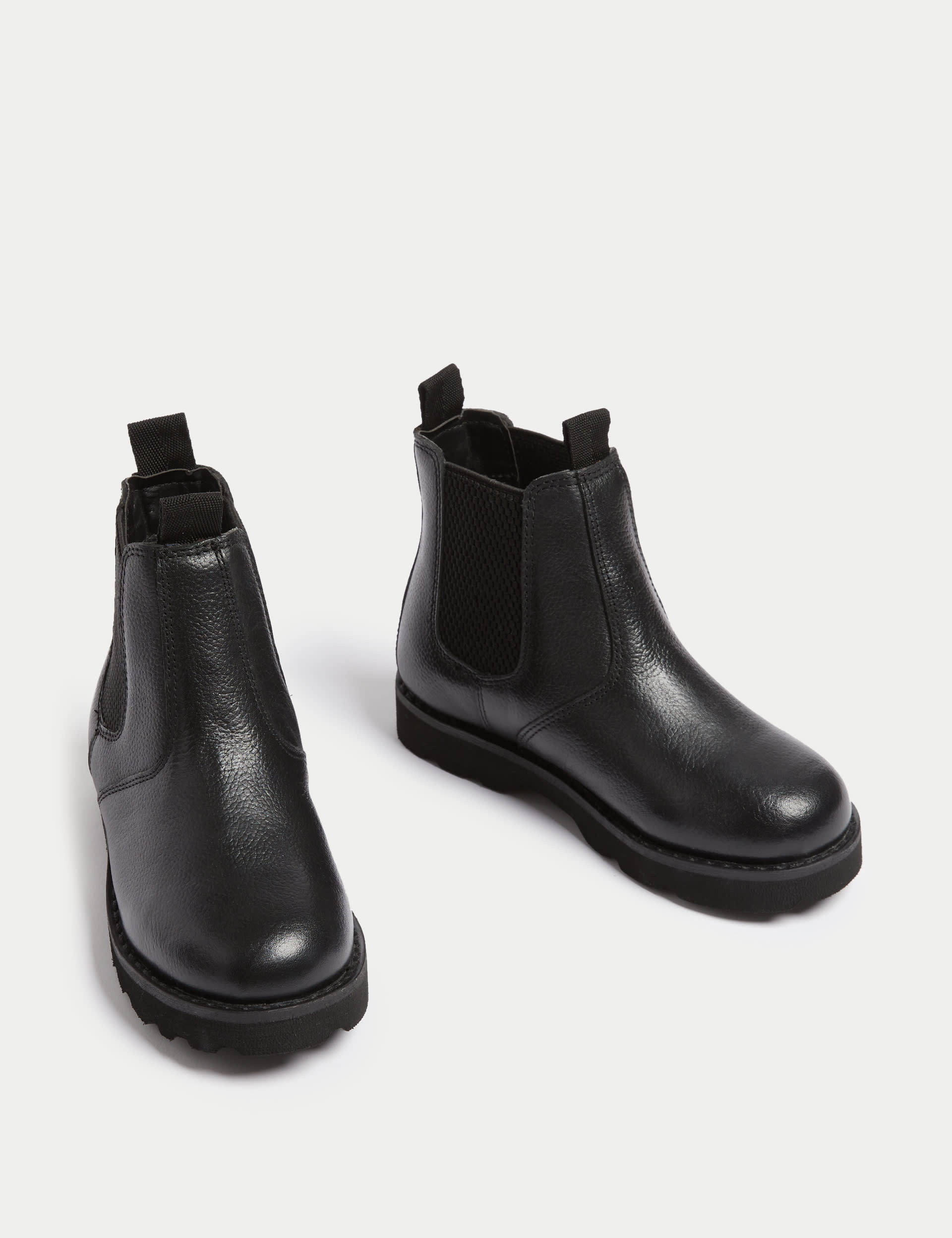 Kids' Leather Chelsea Boots (4 Small - 7 Large)