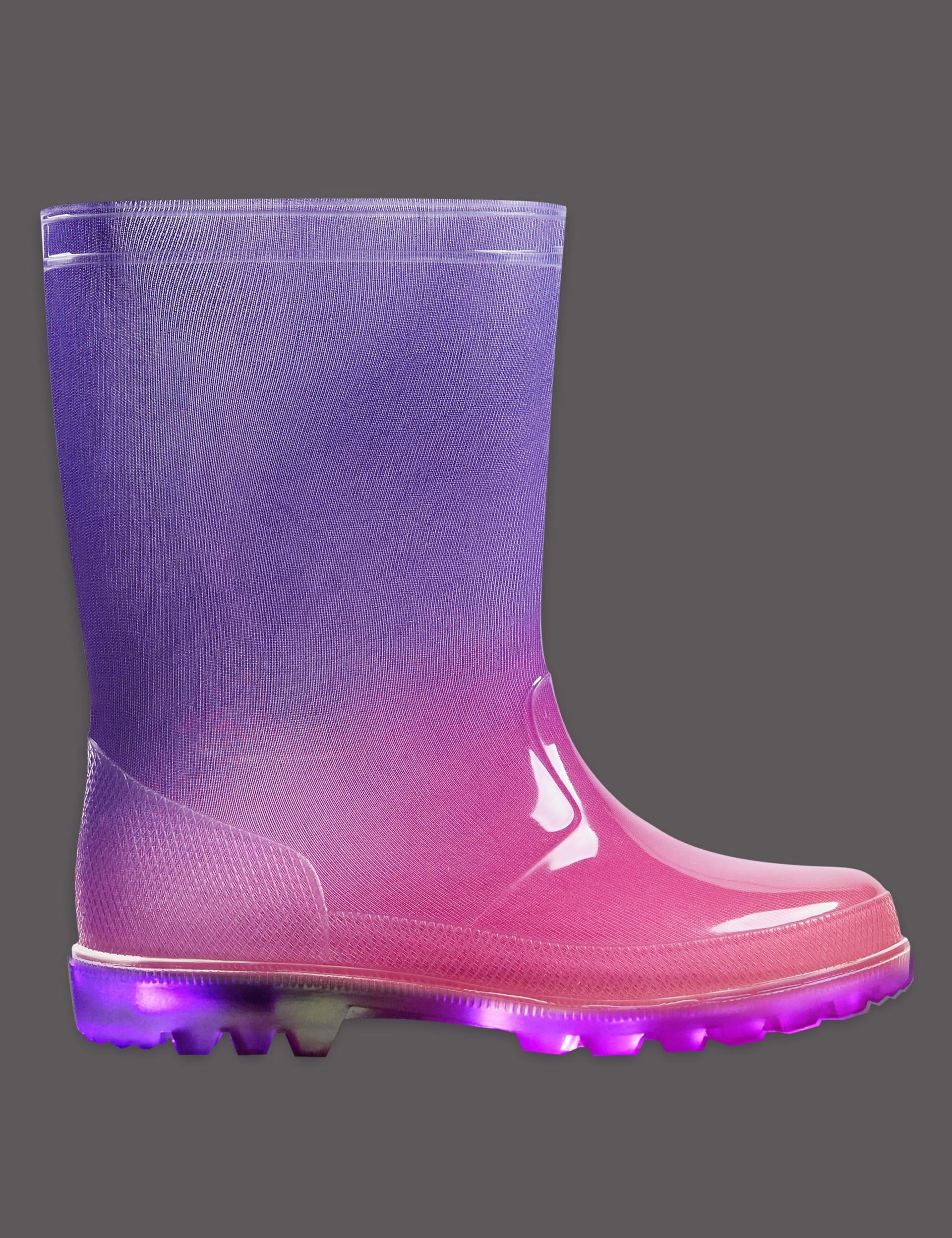 Kids Light up Wellington Boots M S