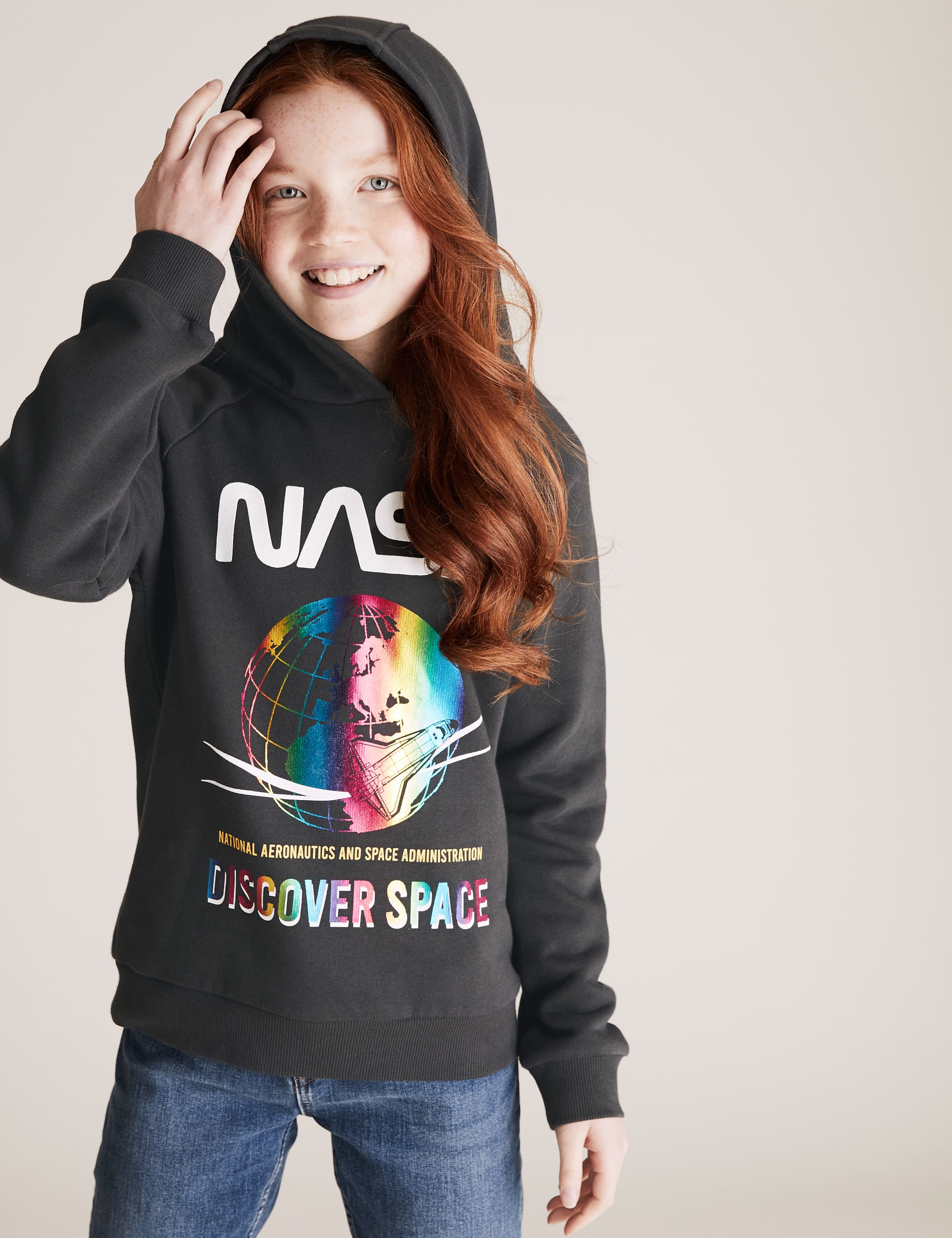 Girls nasa jumper hotsell