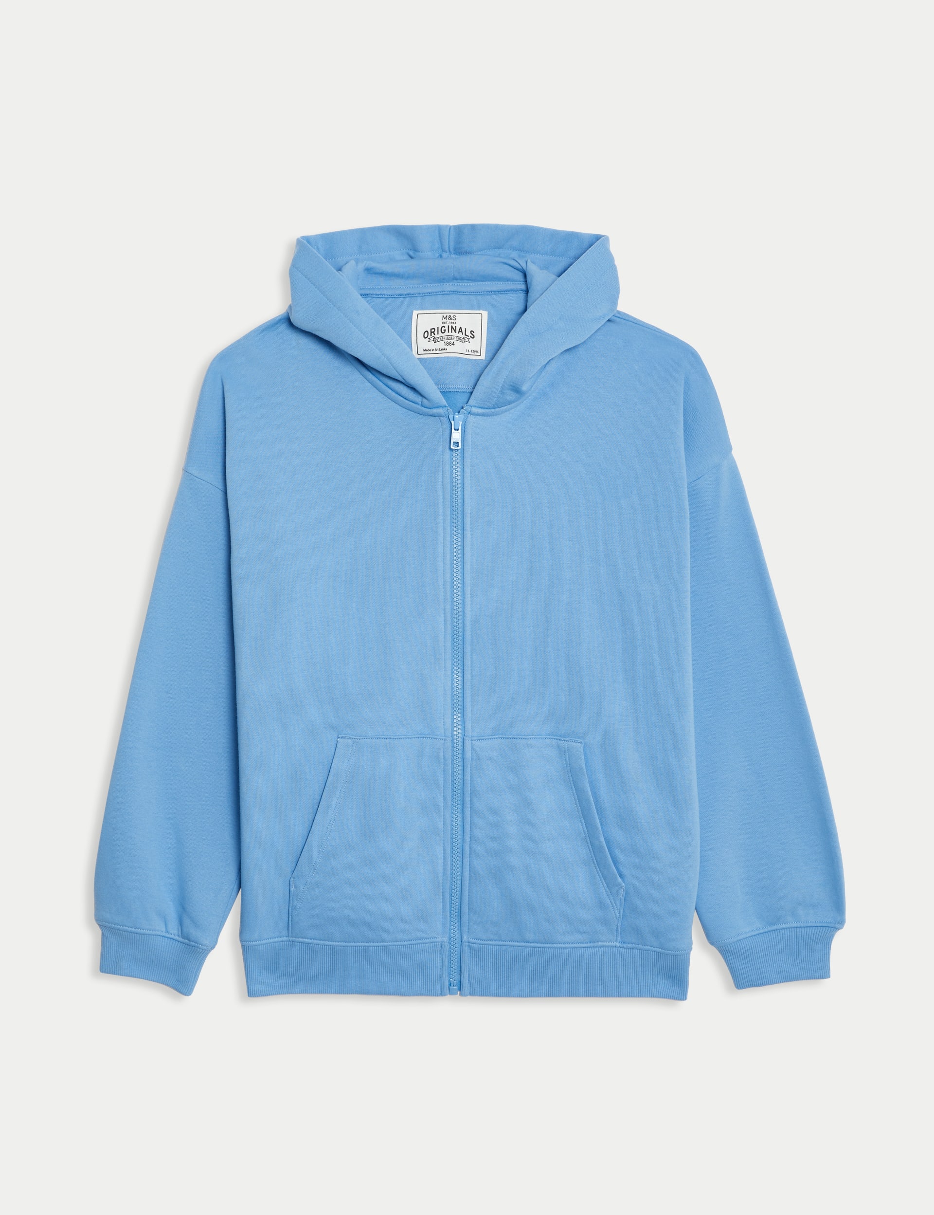 Cotton Rich Zip Hoodie (6-16 Yrs)