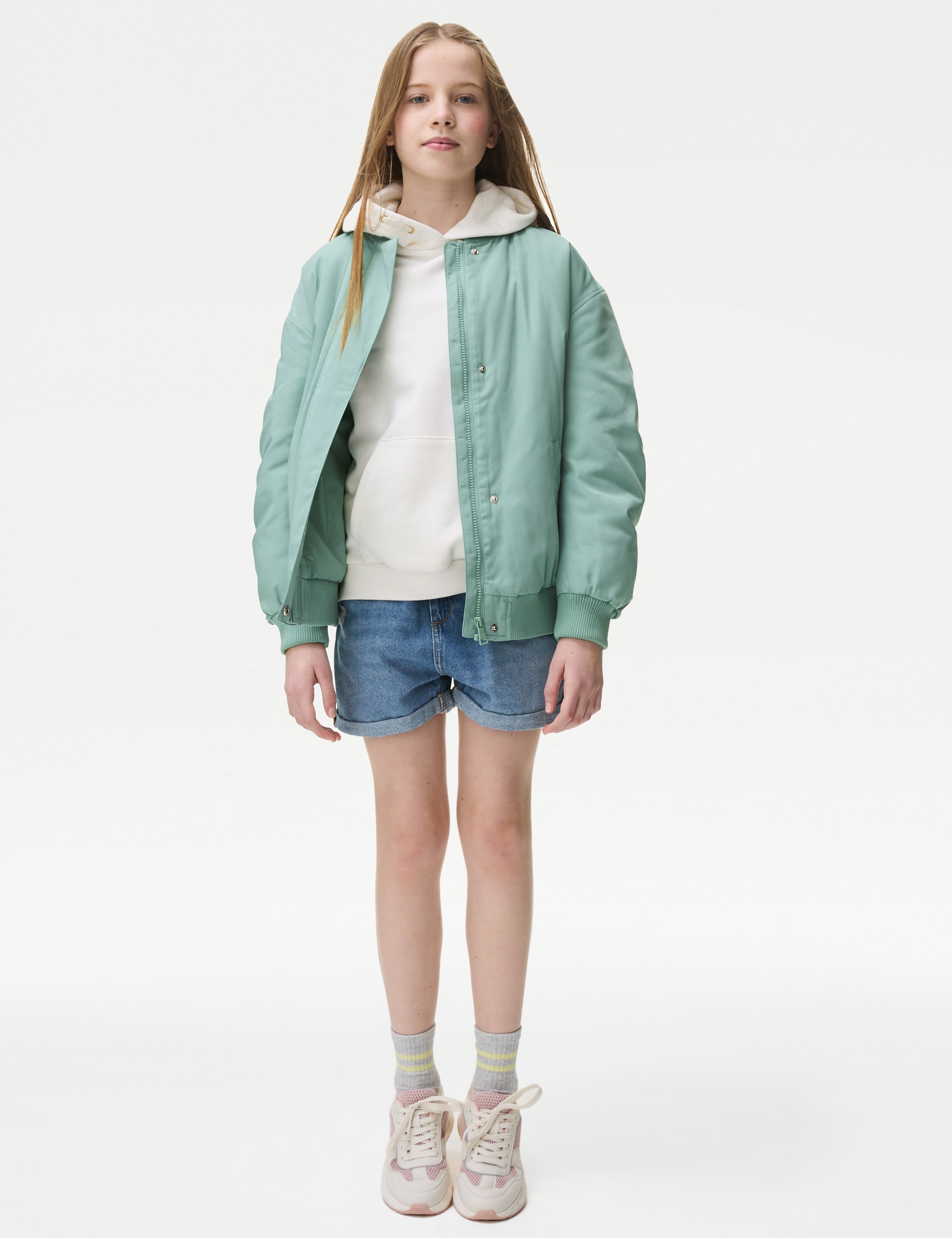 Satin Bomber Jacket (6-16 Yrs)