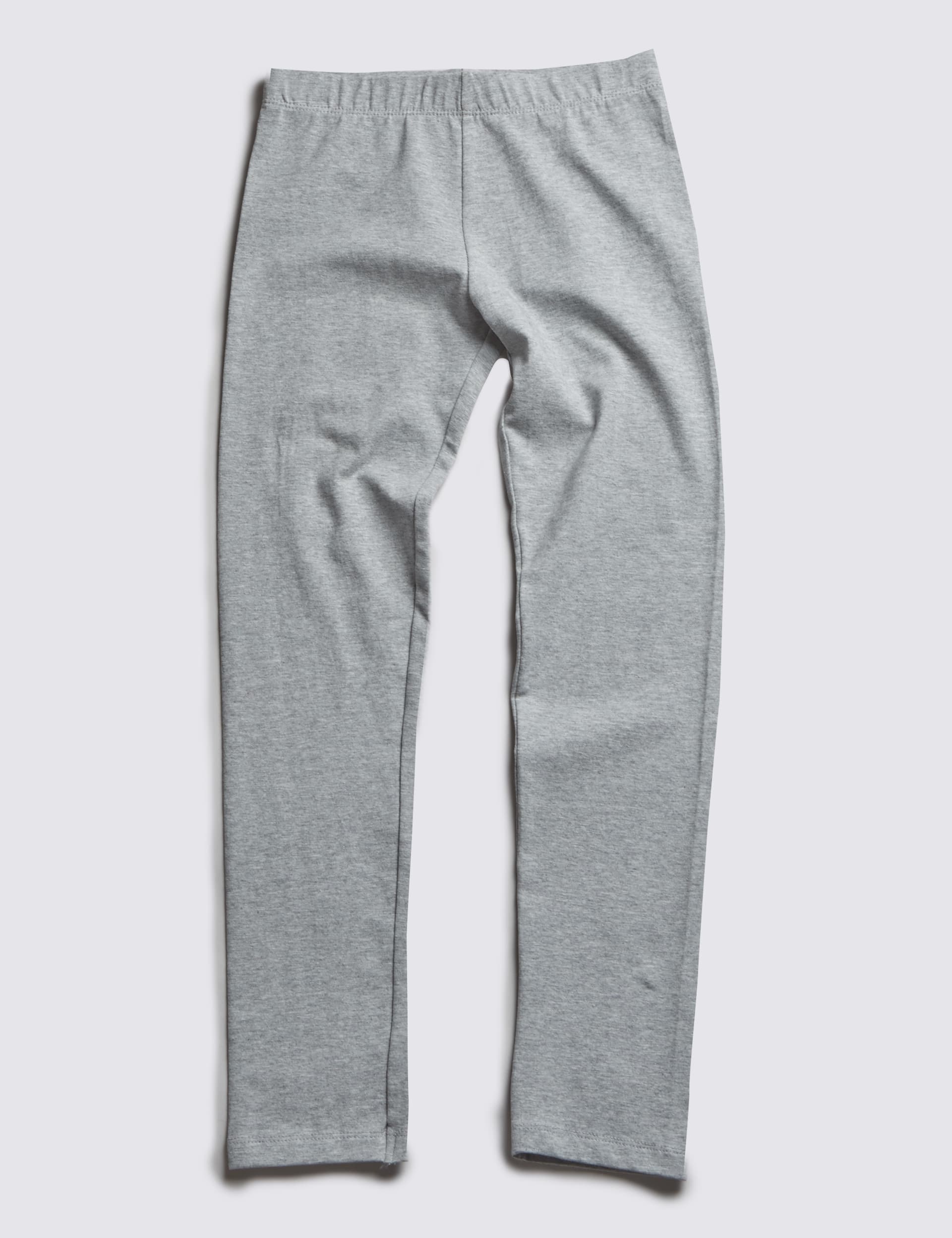 Cotton Rich Leggings (5-14 Years) Image 2 of 3
