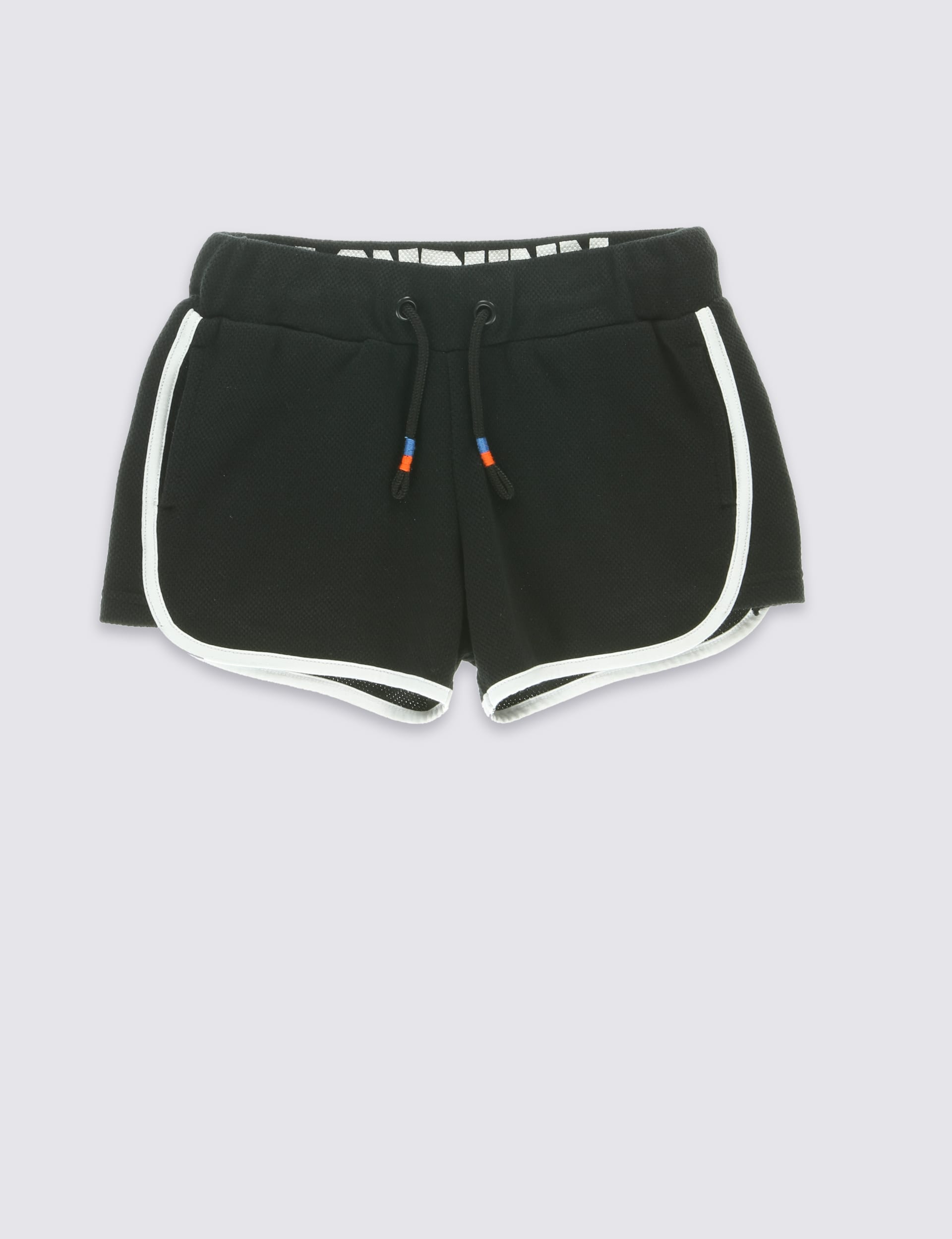 Pure Cotton Girls' Drawstring Waist Shorts (5-14 Years) Image 2 of 6