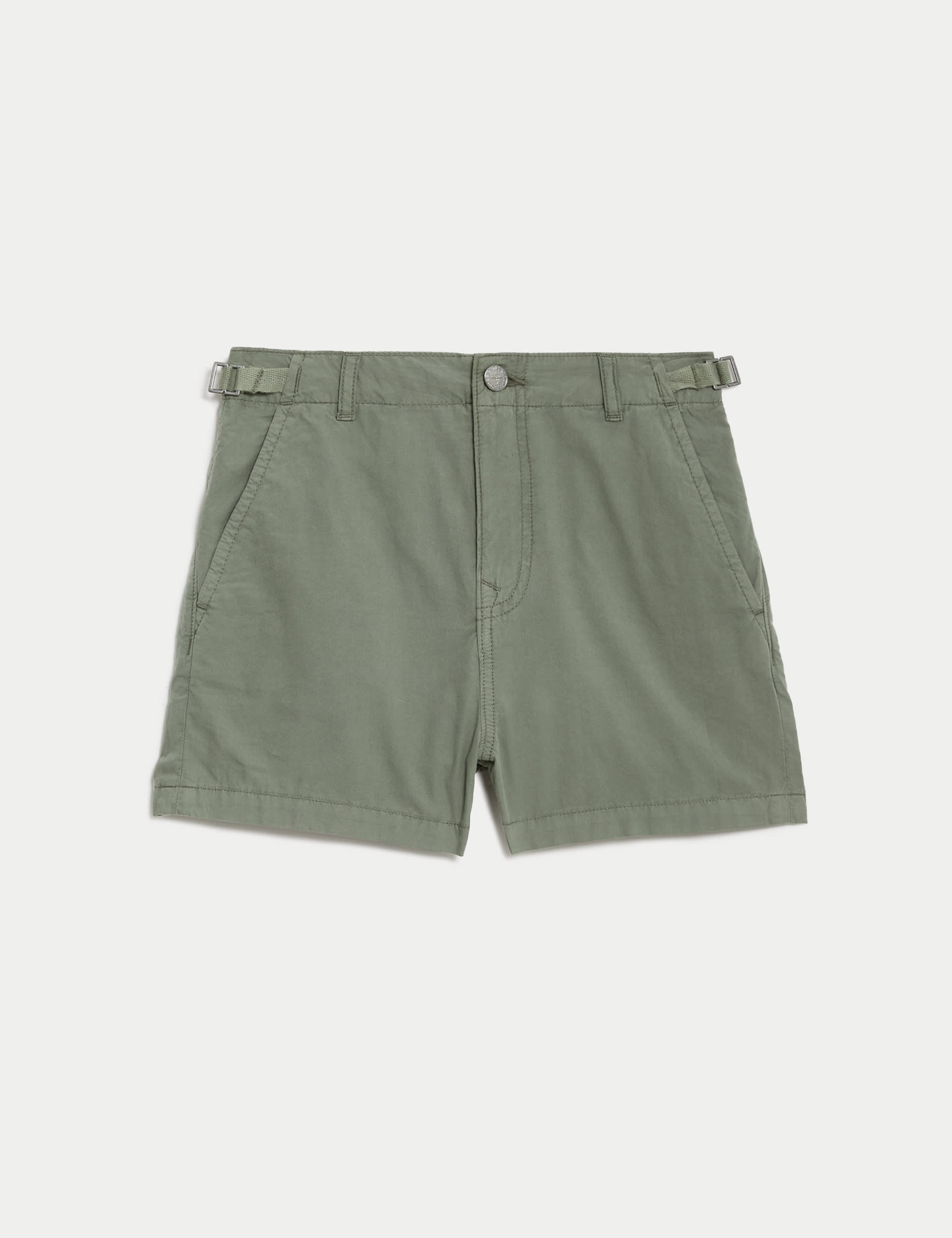 Pure Cotton Cargo Shorts (6-16 Yrs)