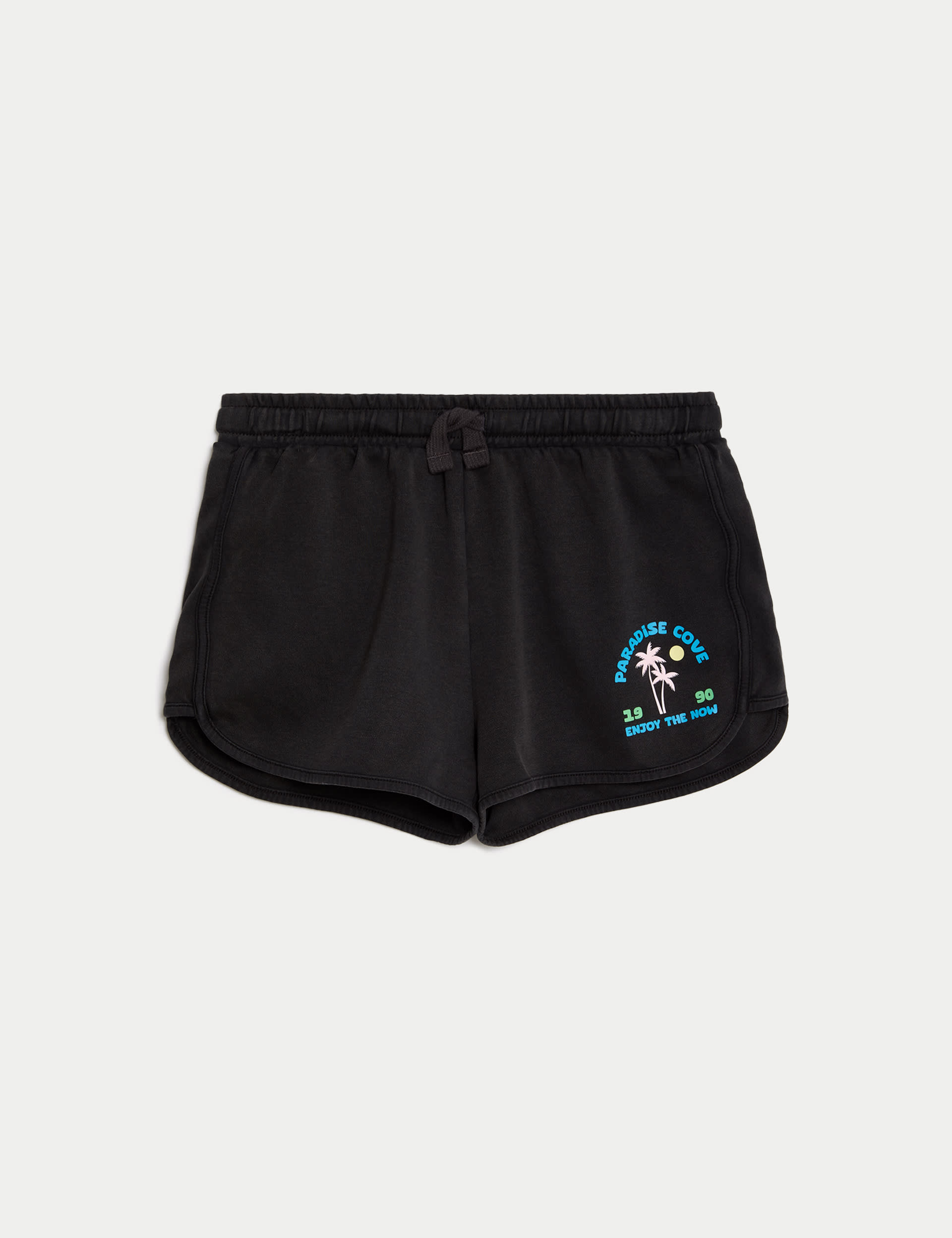 Pure Cotton Runner Shorts (6-16 Yrs)