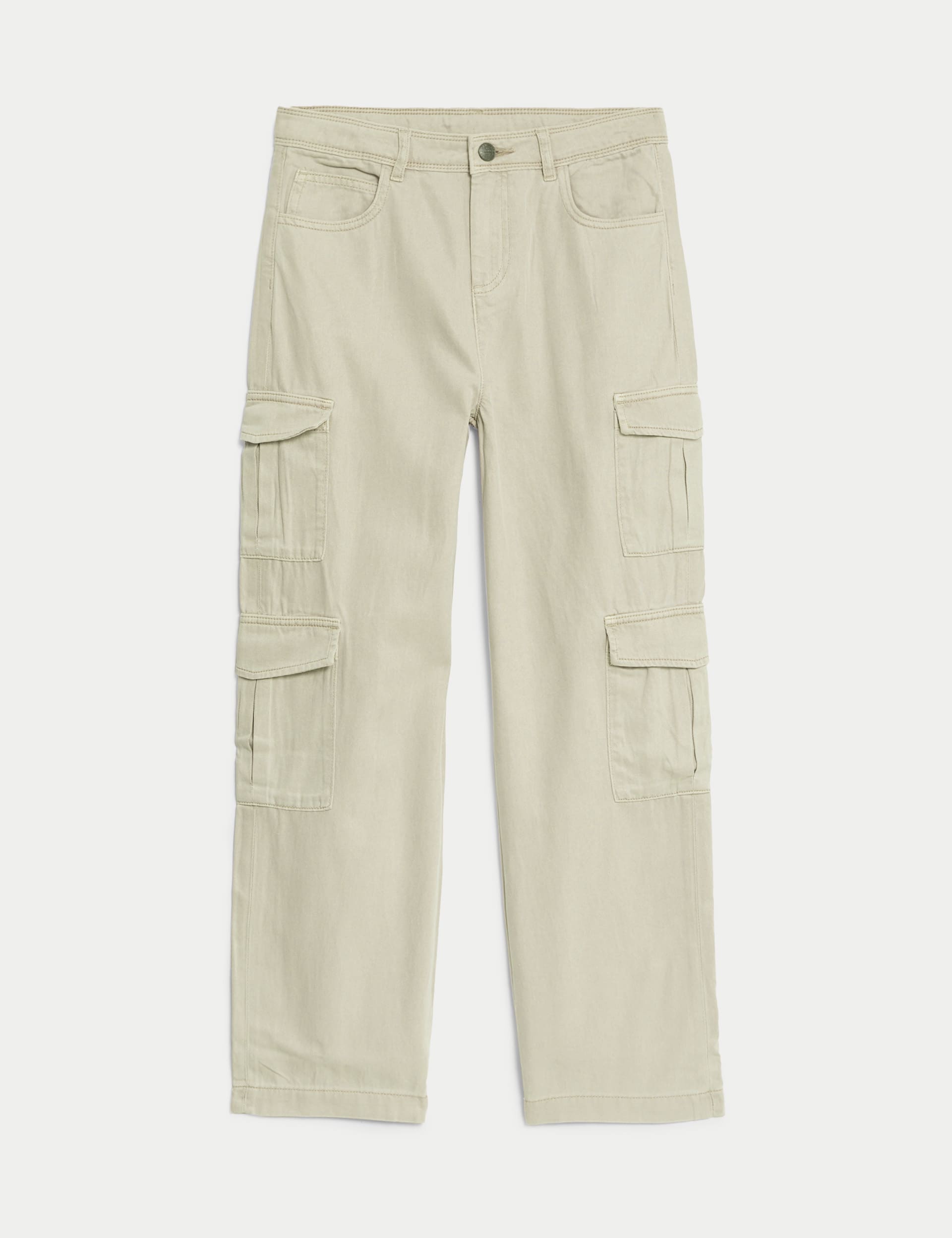 Cotton Rich Cargo Trousers (6-16 Yrs)