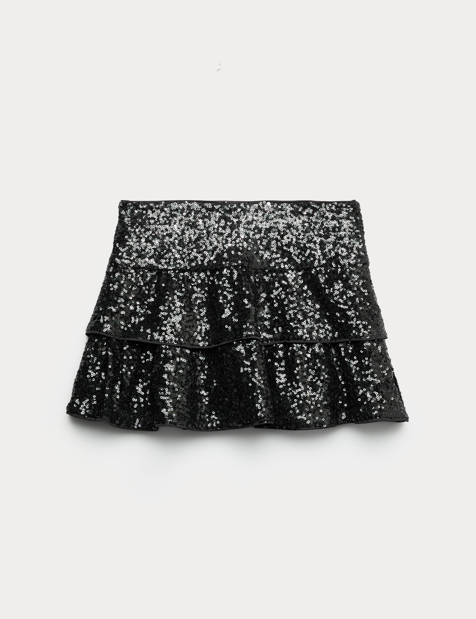 Sequin Rara Skirt (2-16 Yrs)