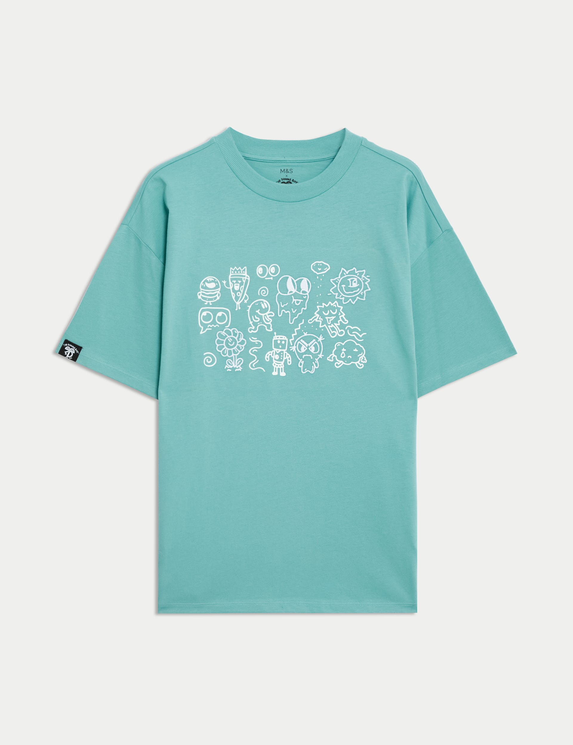 Pure Cotton Graphic T-Shirt (6-16 Yrs)